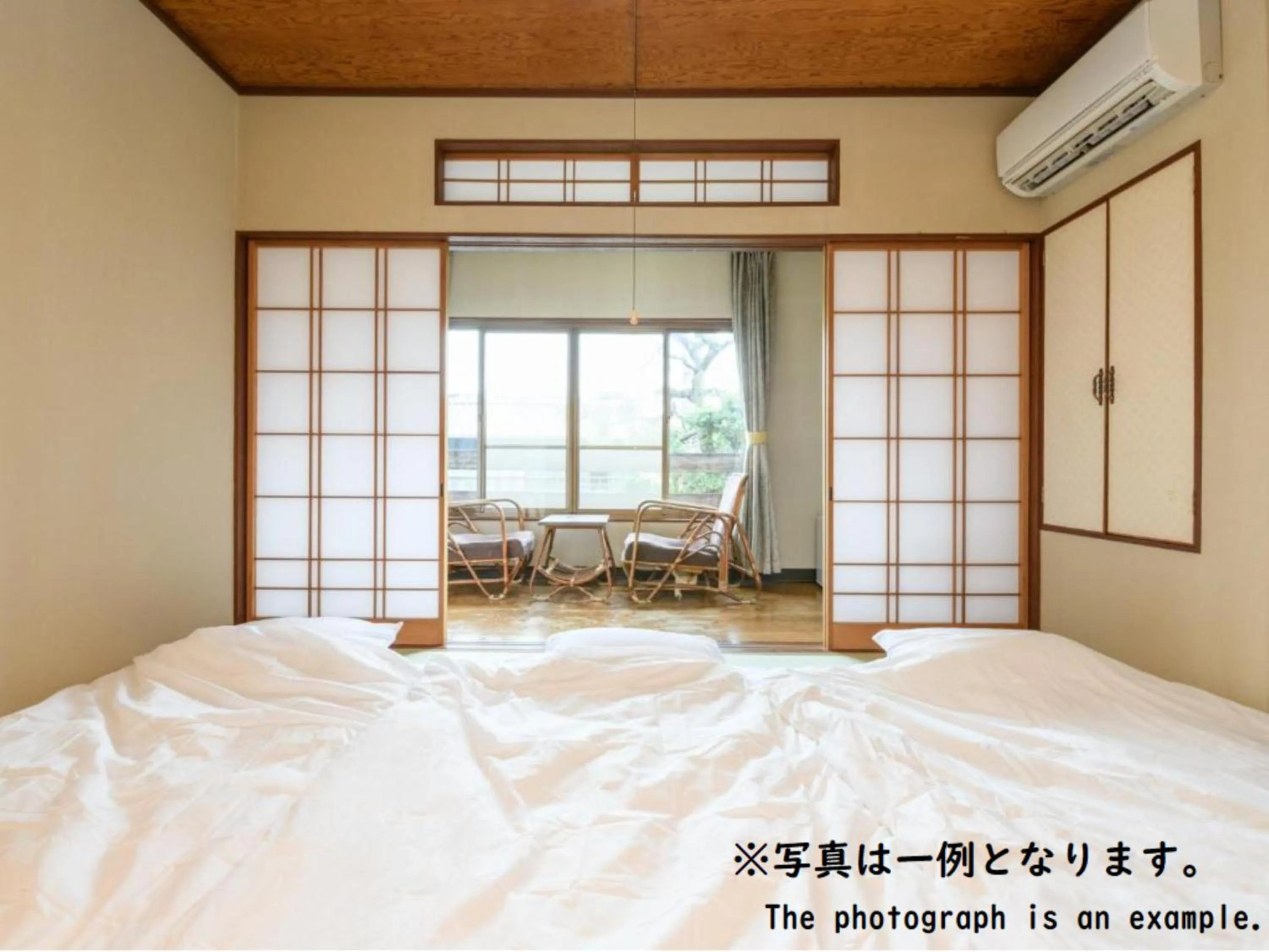 Bed in Tabist Asanokan Annex Iroha Ise