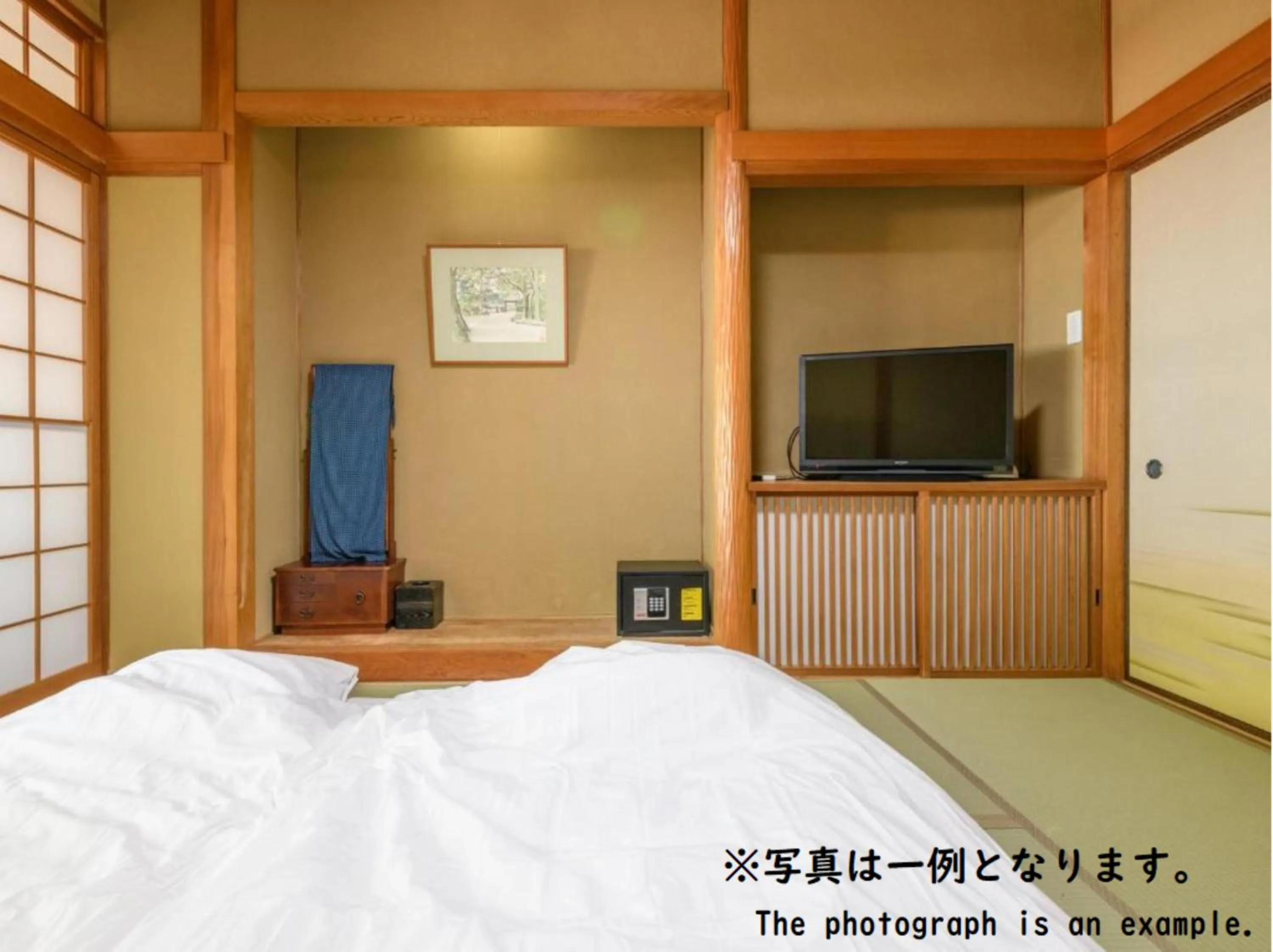 Bed in Tabist Asanokan Annex Iroha Ise