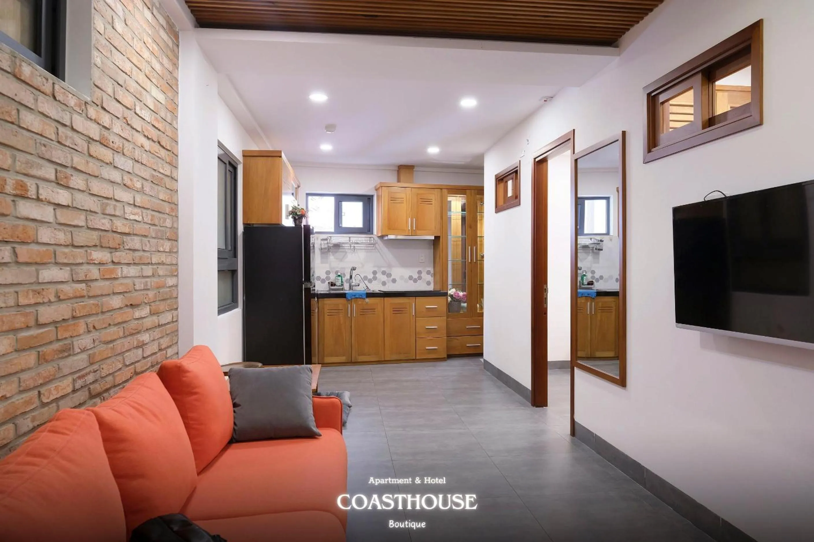 Kitchen or kitchenette in Coast House Boutique Hotel