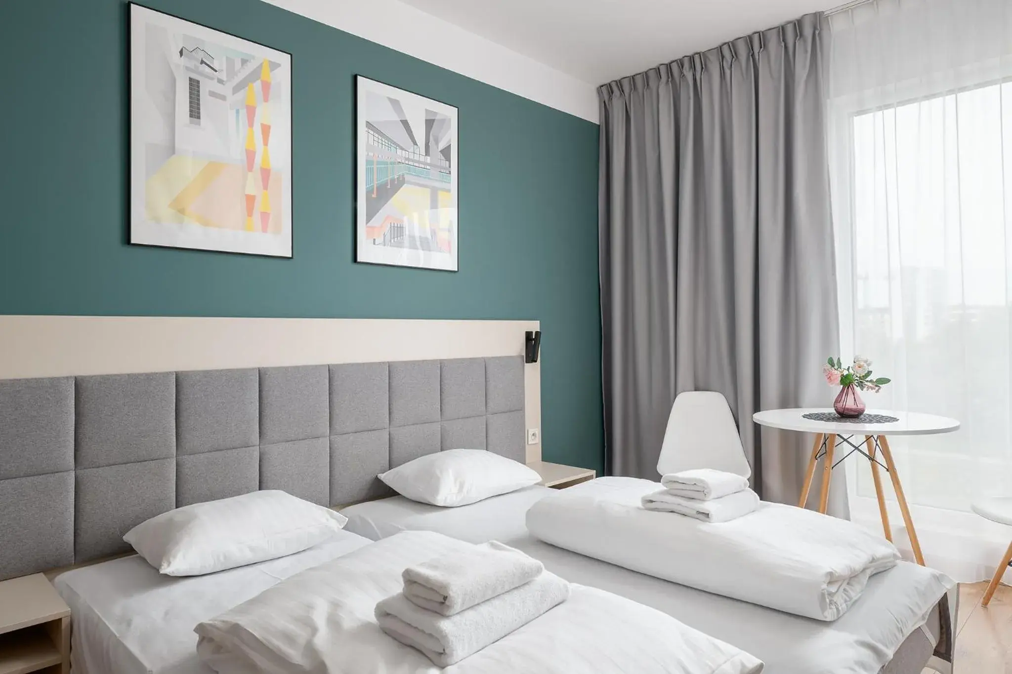 Bed in RentPlanet - Apartamenty Wolska Bed in RentPlanet - Apartamenty Wolska