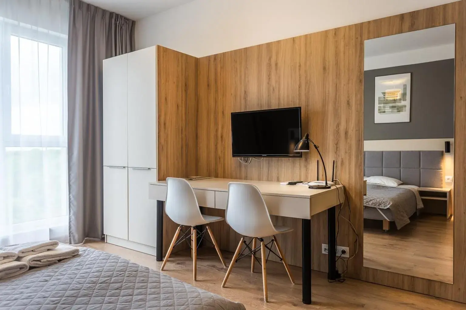 Other, Bed in RentPlanet - Apartamenty Wolska Other, Bed in RentPlanet - Apartamenty Wolska