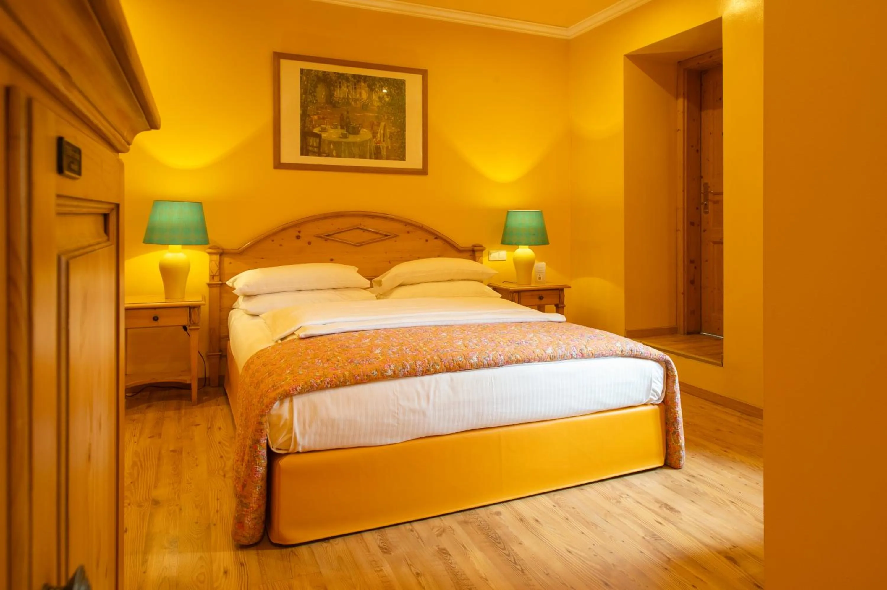 Bed in Werners Boutique Hotel