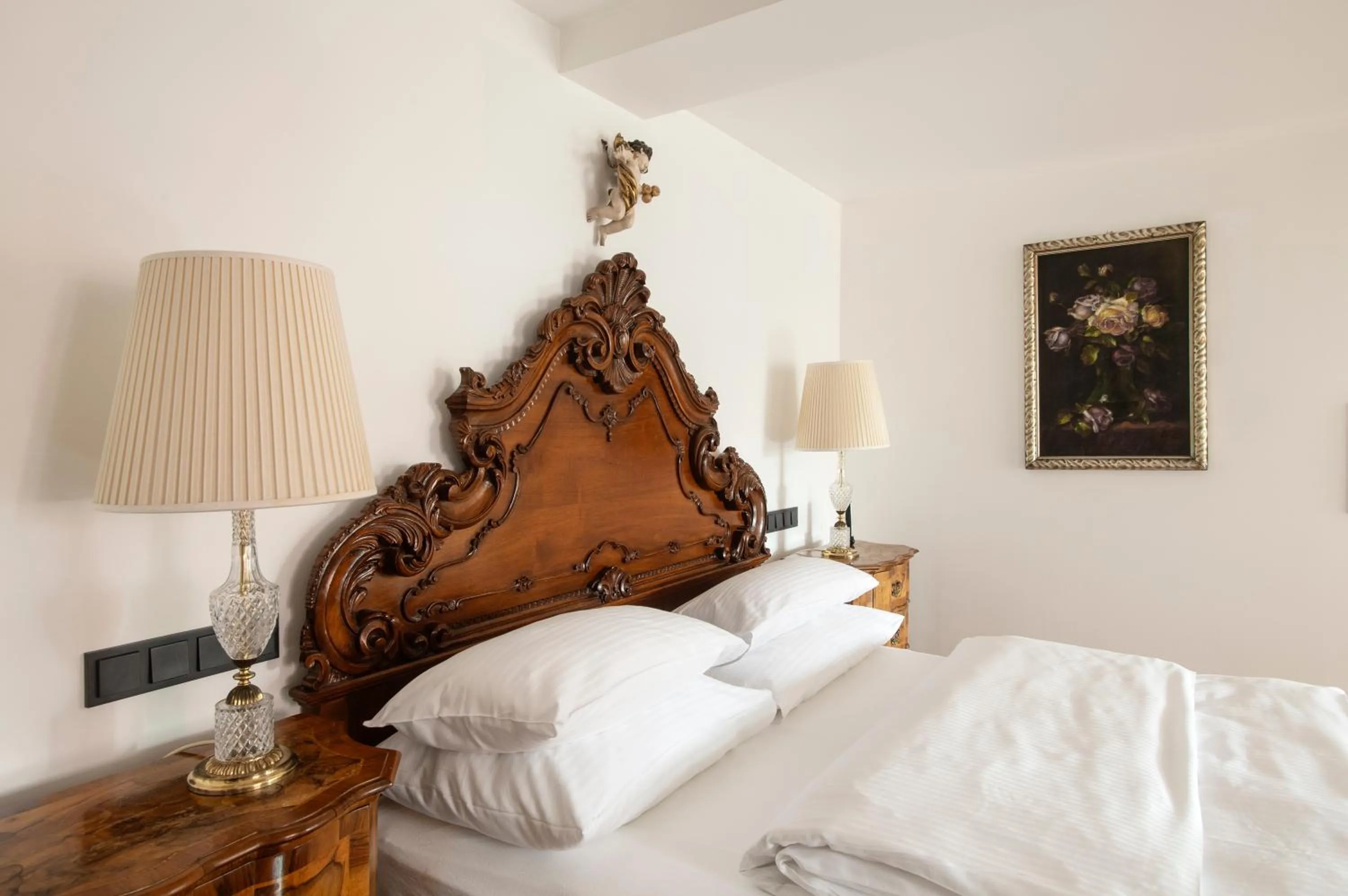 Bed in Werners Boutique Hotel