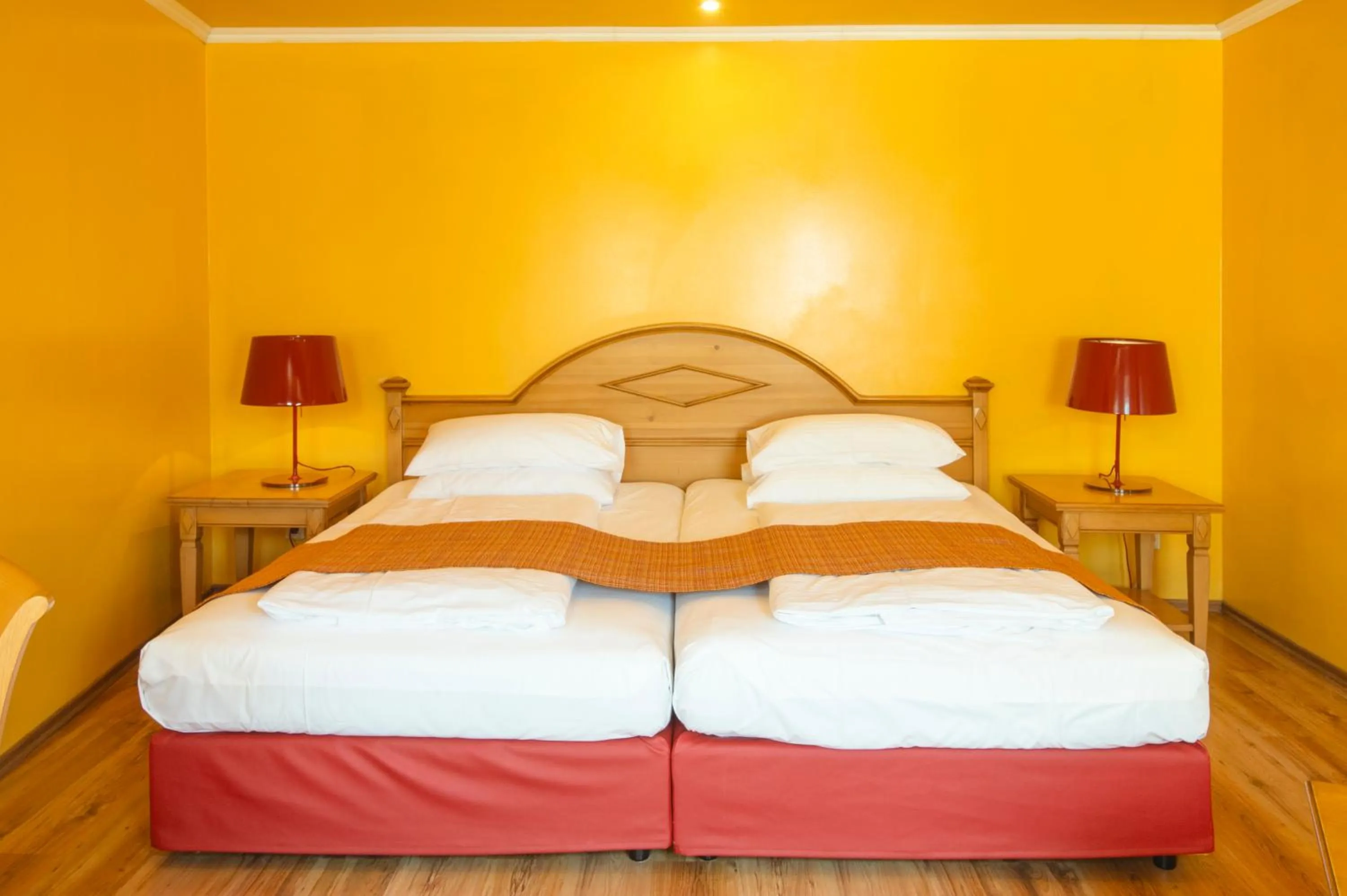 Bed in Werners Boutique Hotel