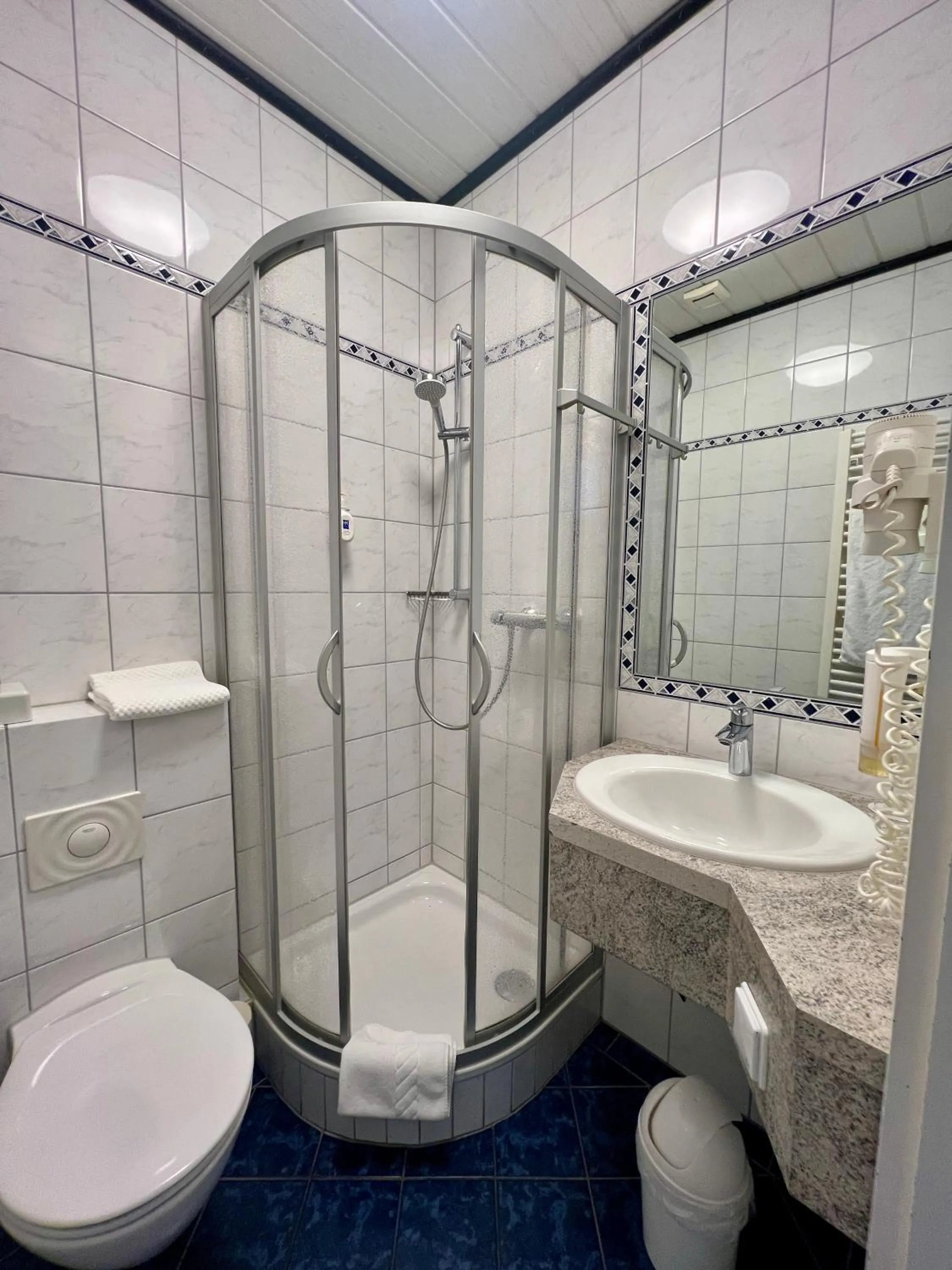 Shower in Hotel Ickhorn