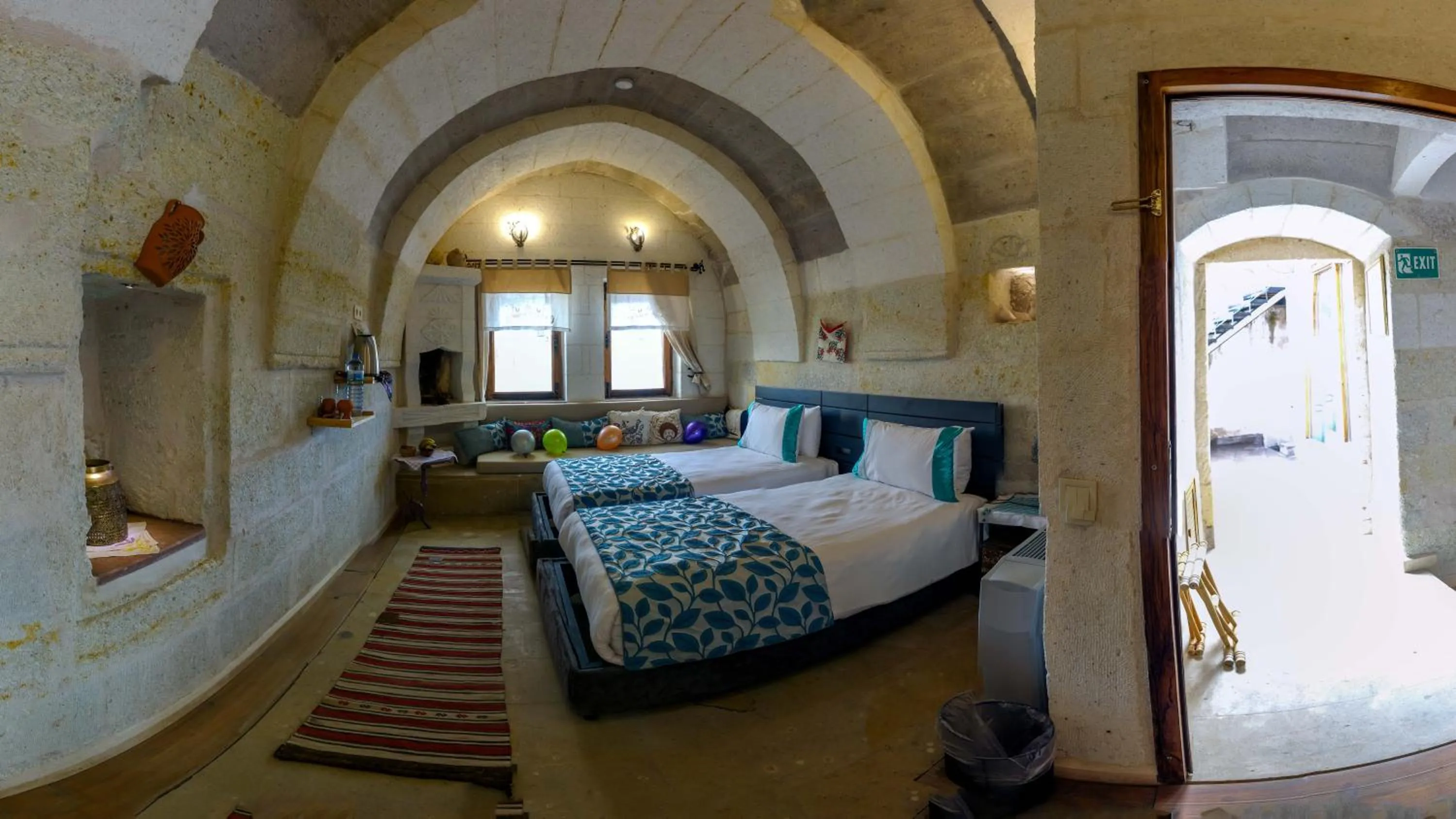 Bed in Pigeon Hotel Cappadocia