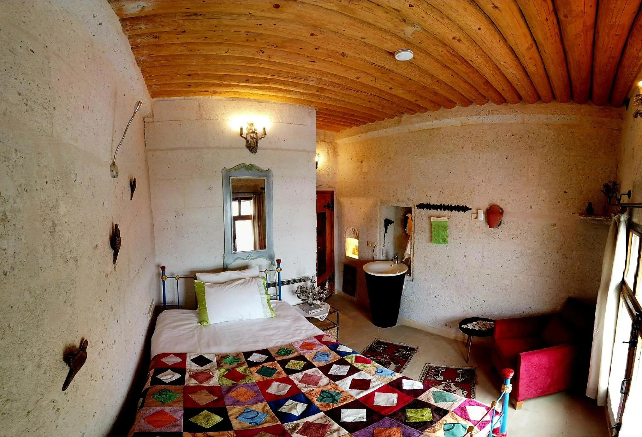 Bed in Pigeon Hotel Cappadocia