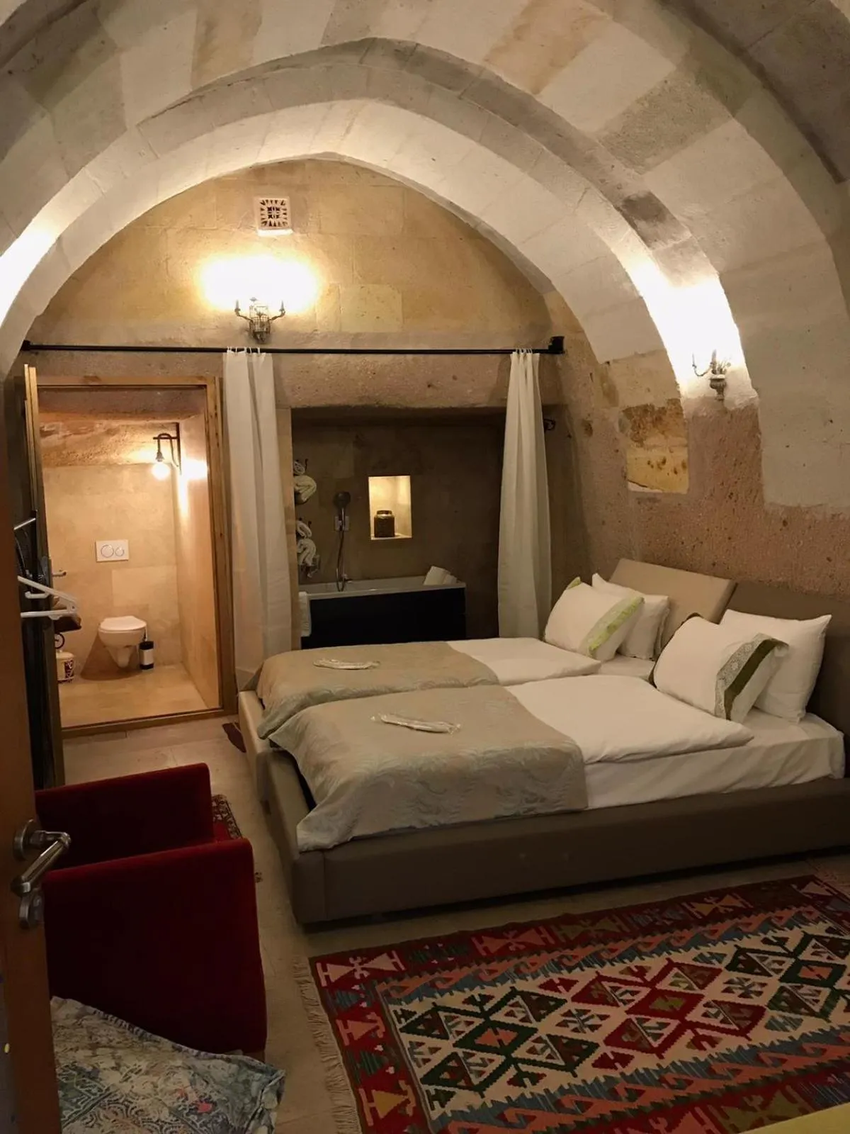 Photo of the whole room, Bed in Pigeon Hotel Cappadocia