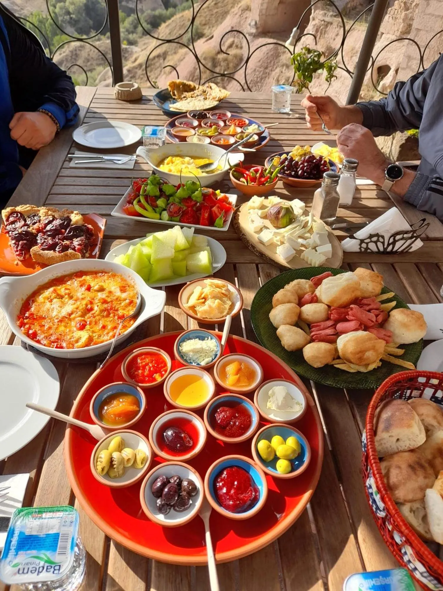 Breakfast in Pigeon Hotel Cappadocia