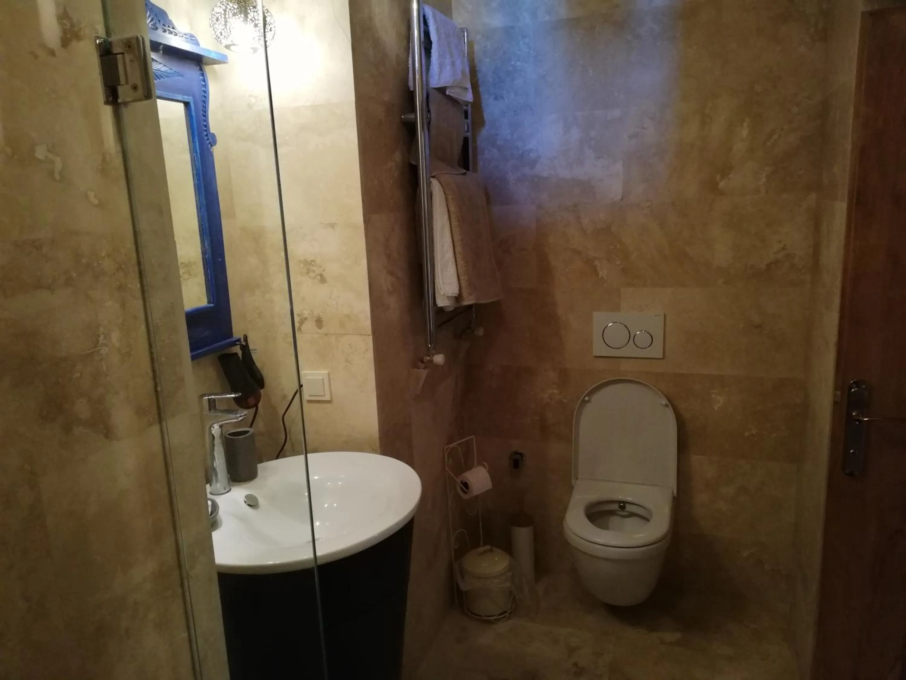 Toilet in Pigeon Hotel Cappadocia