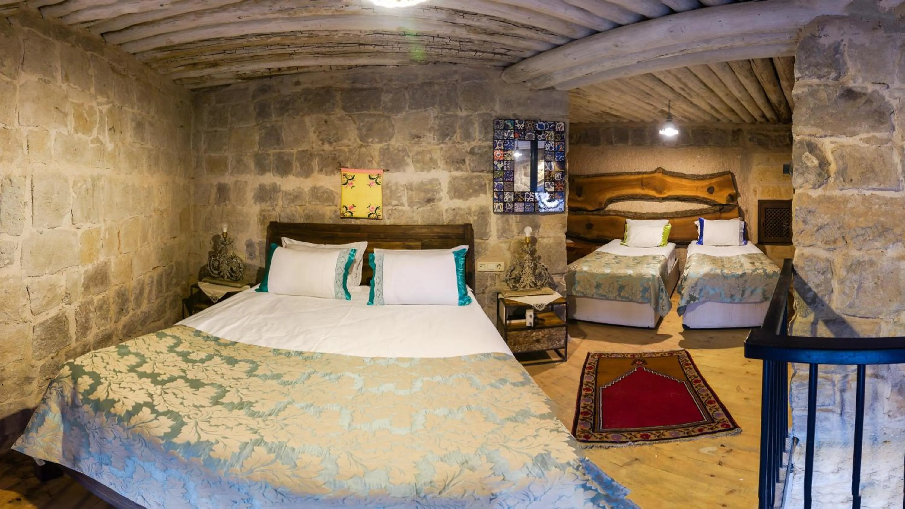 Bed in Pigeon Hotel Cappadocia