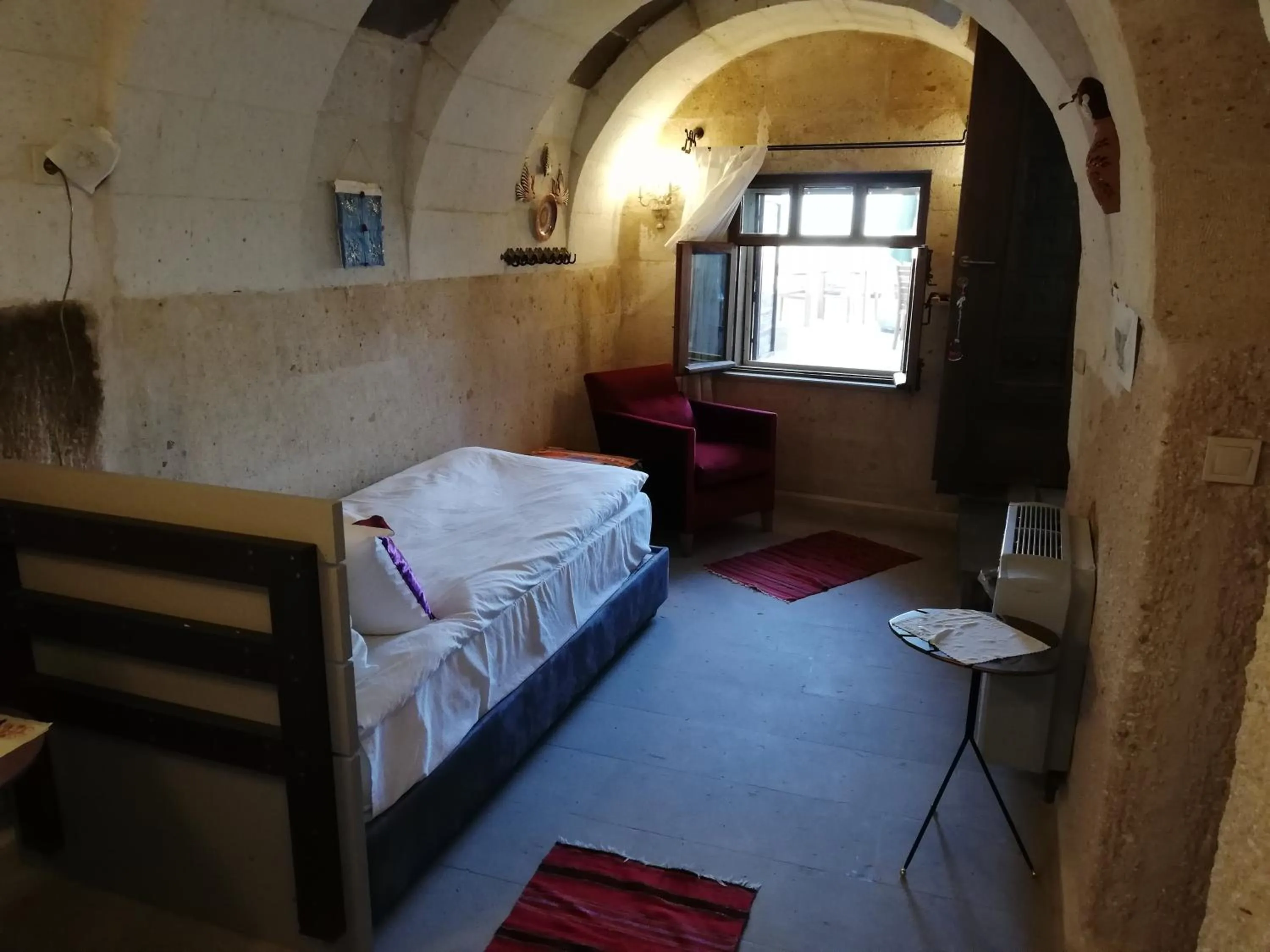 Bed in Pigeon Hotel Cappadocia