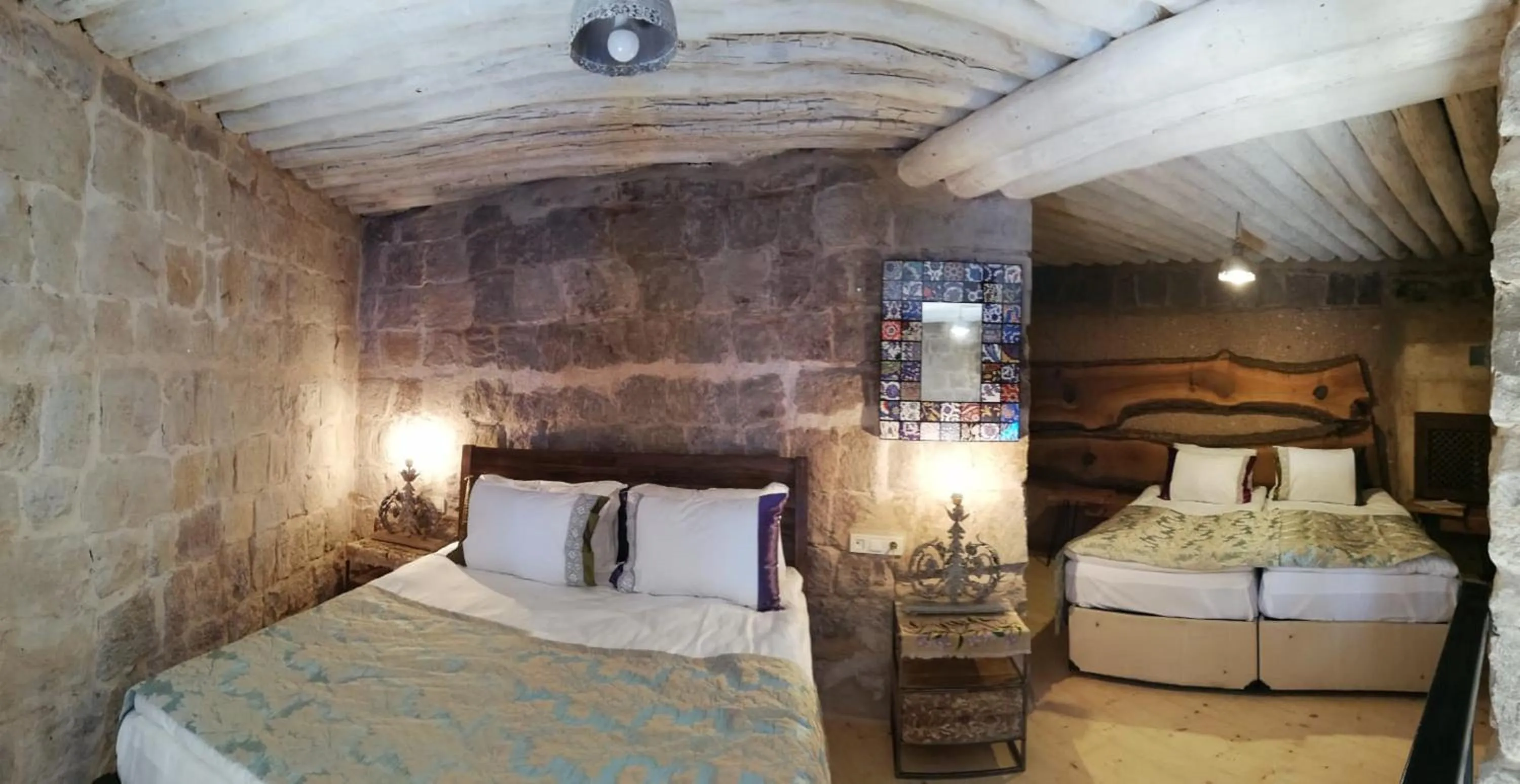 Bed in Pigeon Hotel Cappadocia
