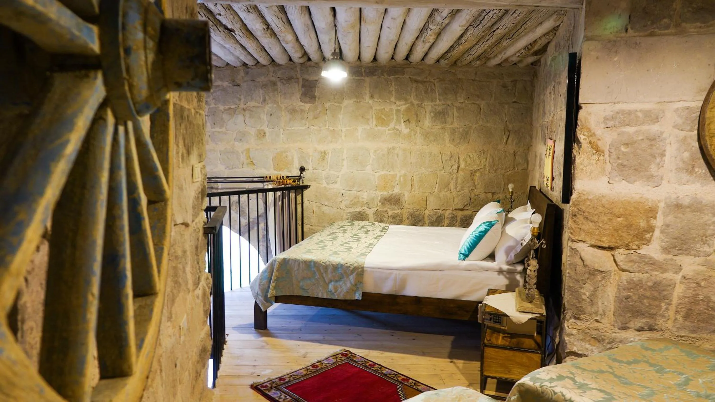 Bed in Pigeon Hotel Cappadocia