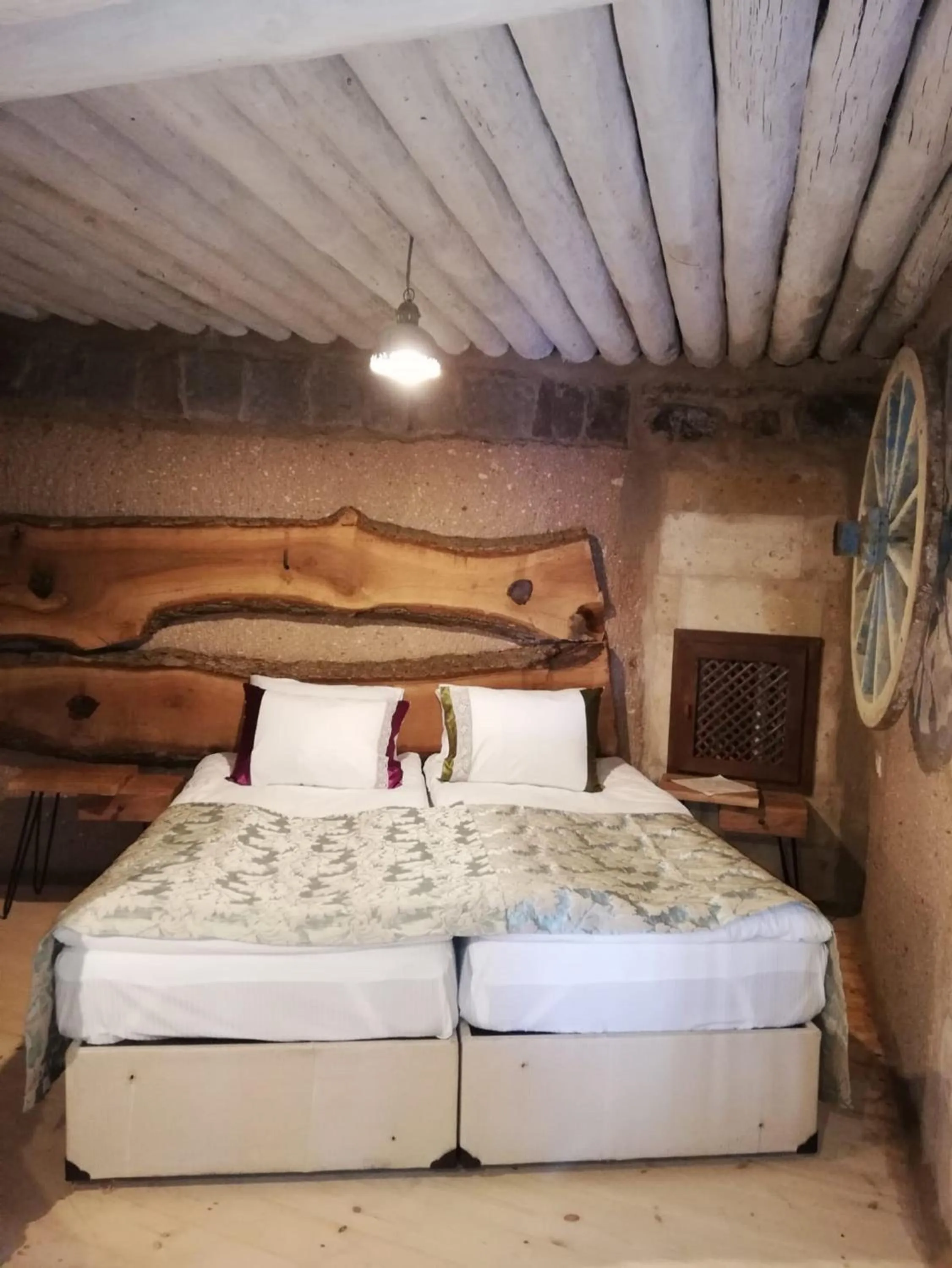Bed in Pigeon Hotel Cappadocia