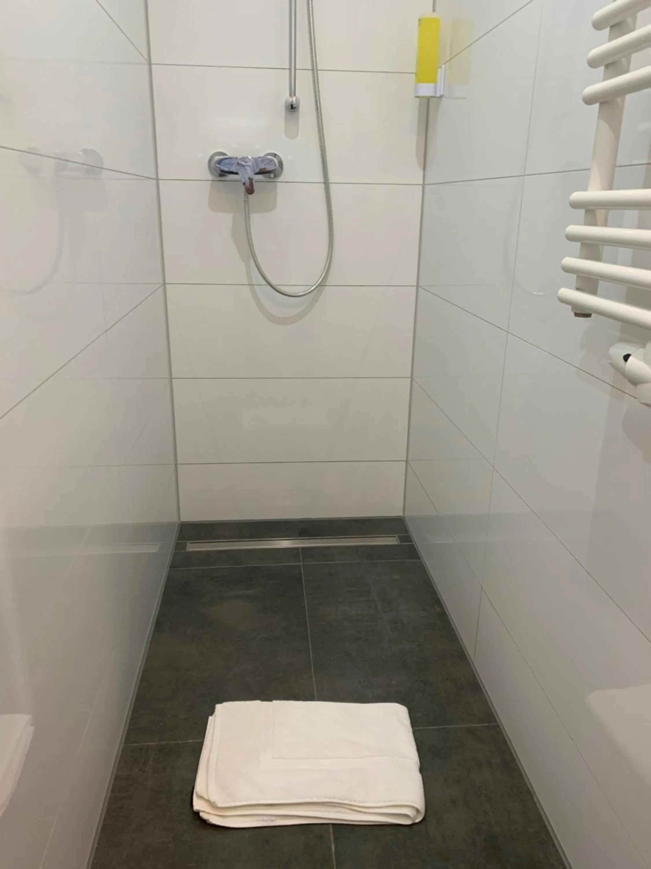 Shower in Apartments am Rheingarten