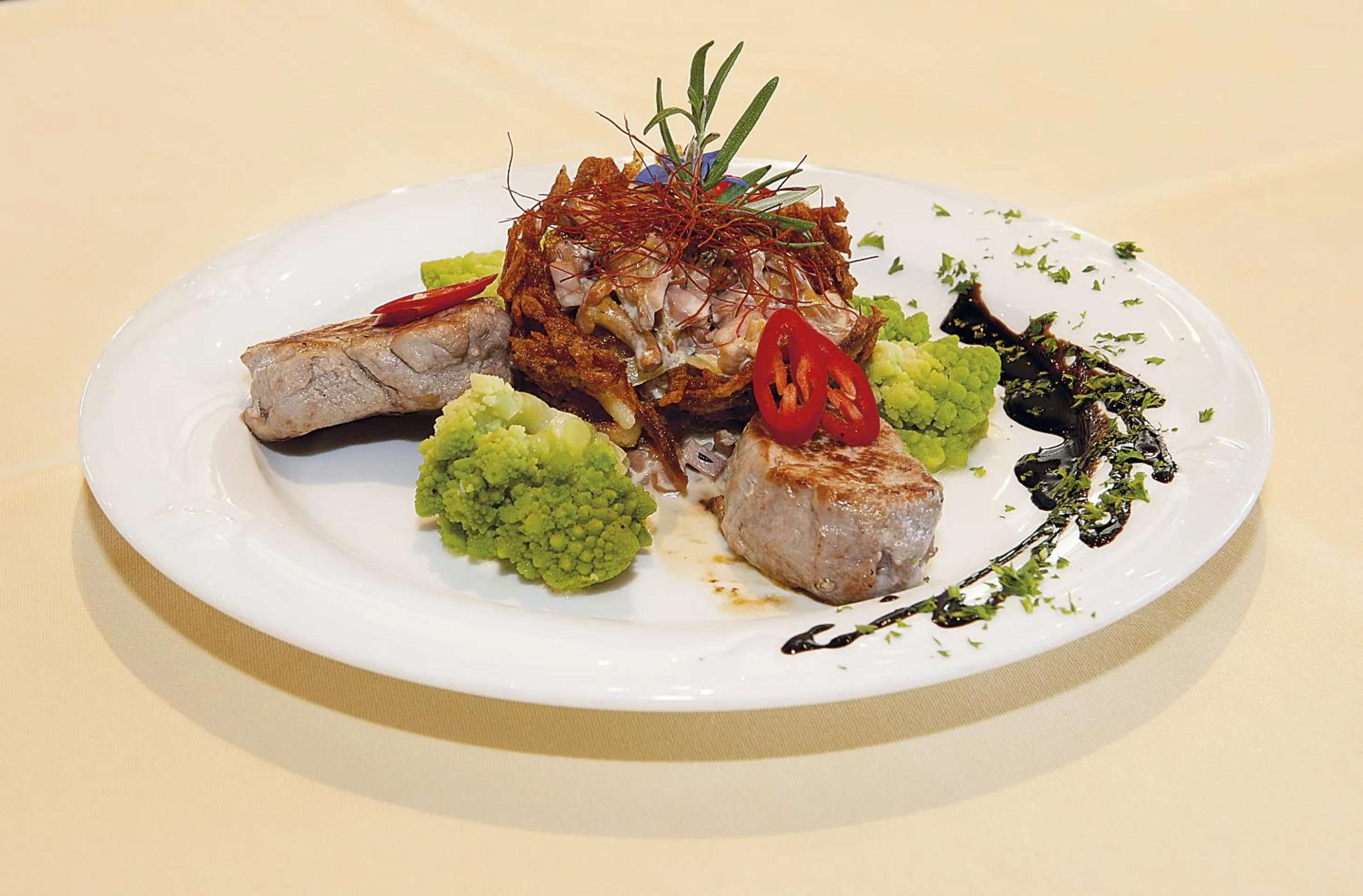 Food close-up in Hotel Zum Bären