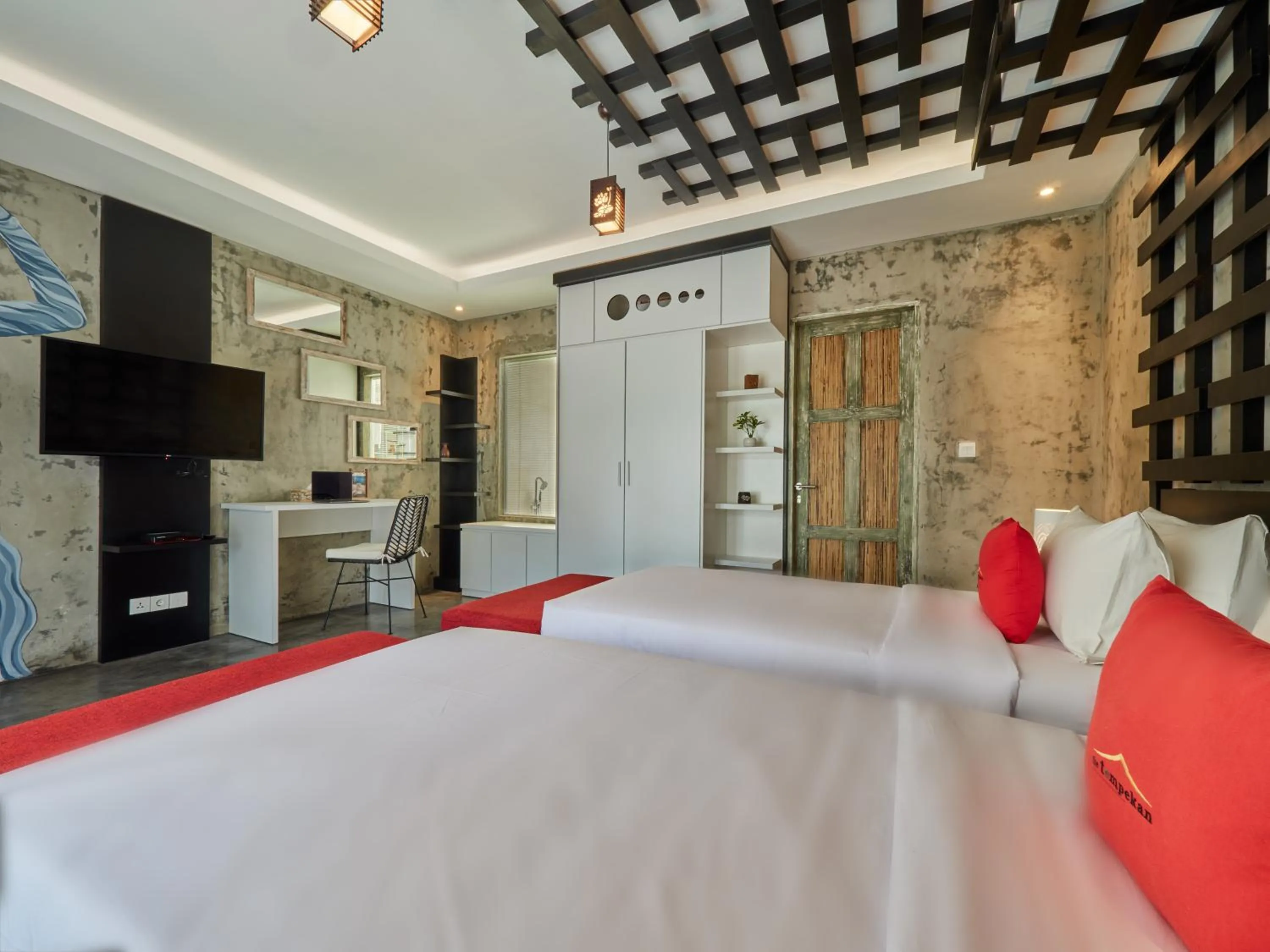 Bed in The Tempekan Heritage