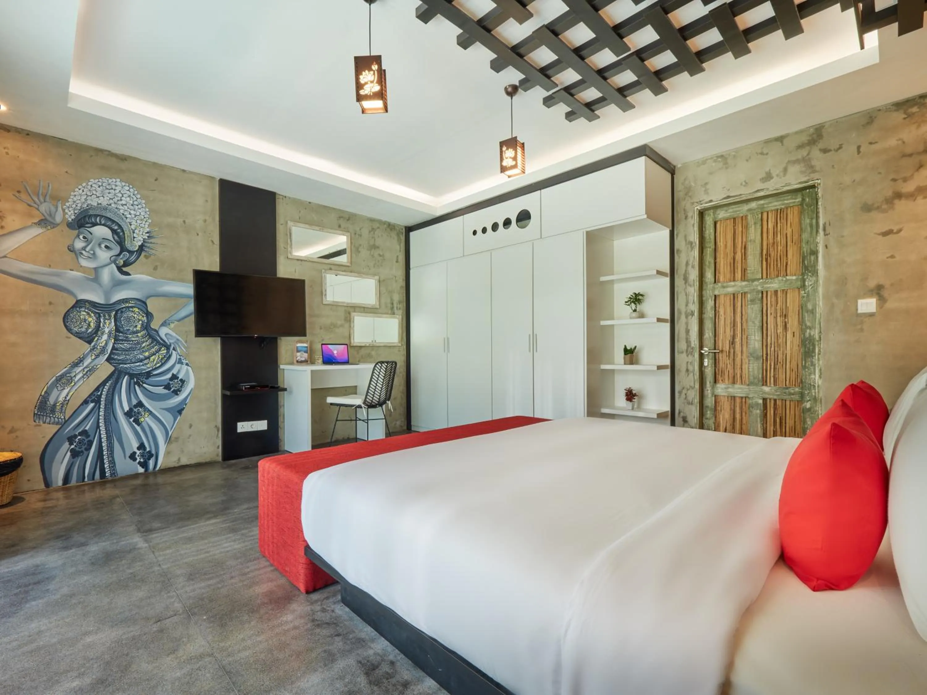 Photo of the whole room, Bed in The Tempekan Heritage