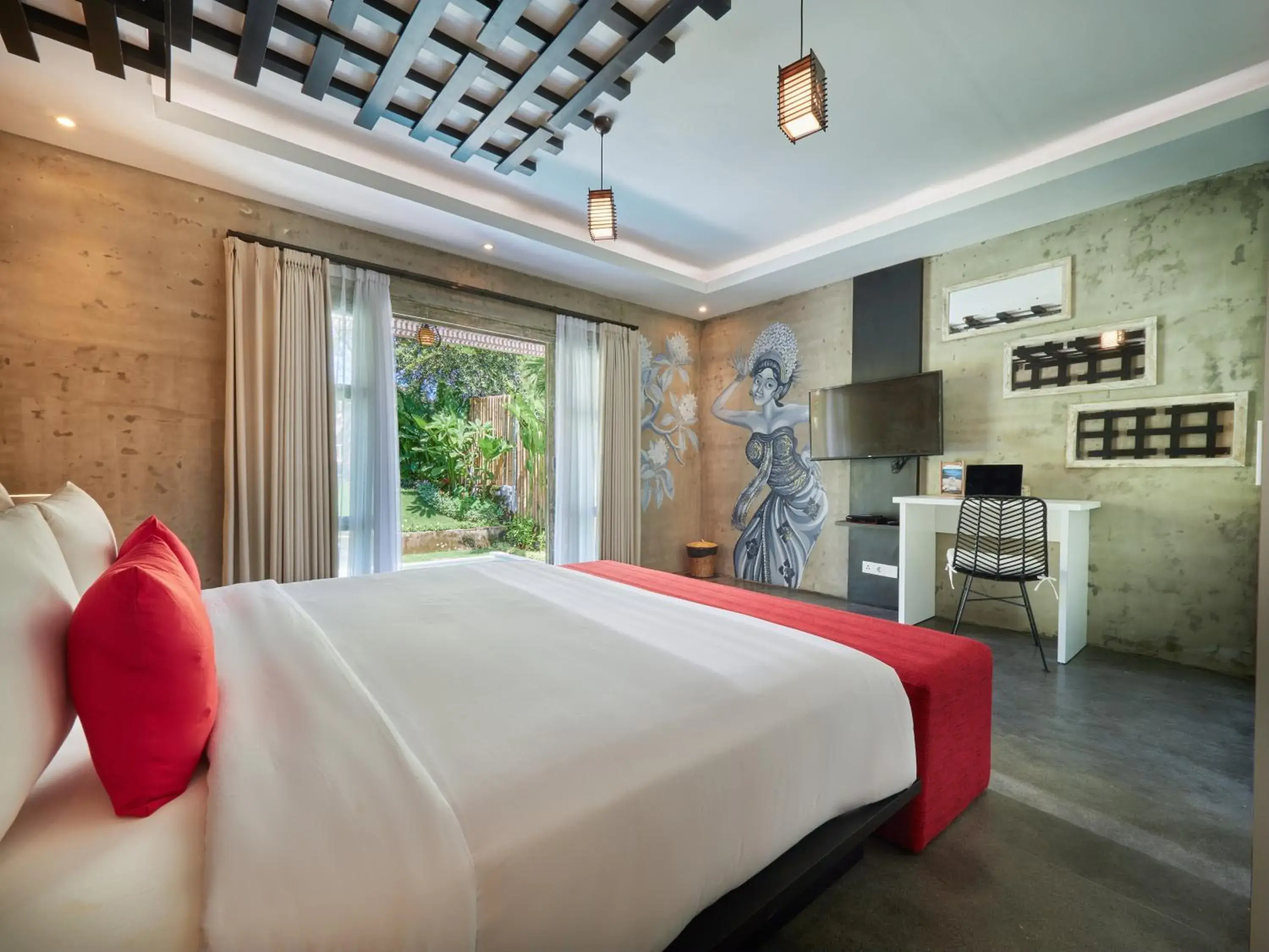 Bedroom, Bed in The Tempekan Heritage Bedroom, Bed in The Tempekan Heritage