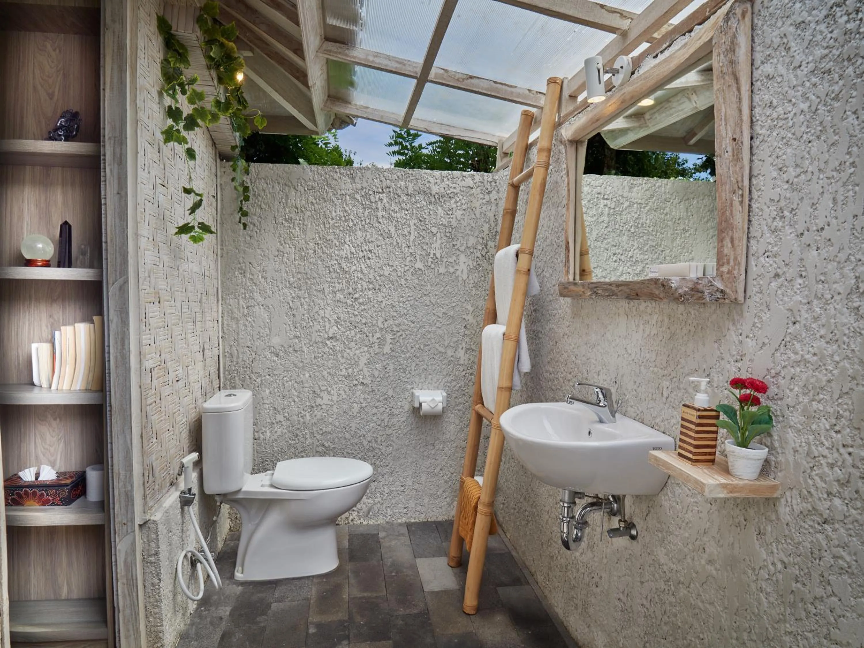Bathroom in The Tempekan Heritage