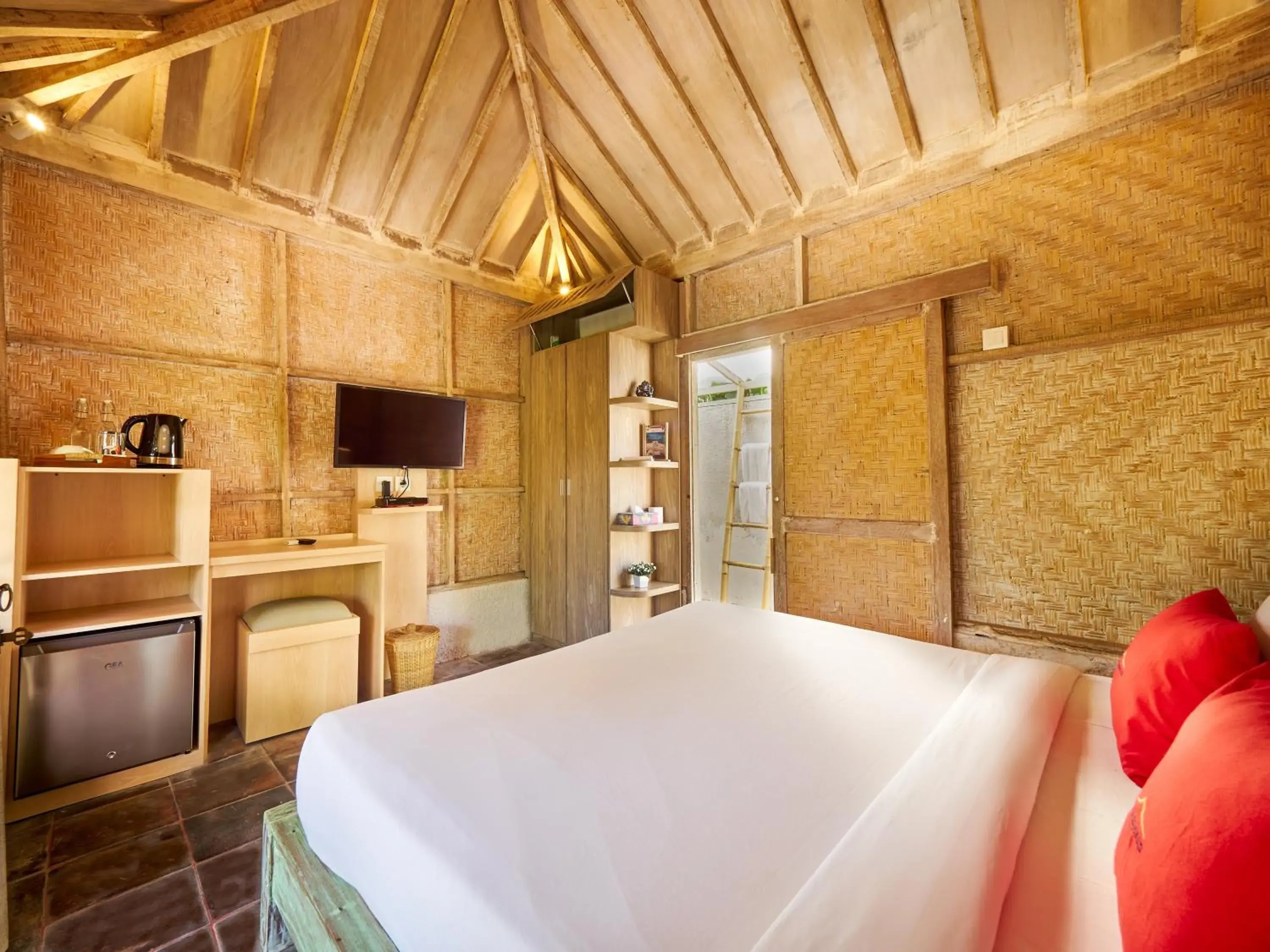 Bed in The Tempekan Heritage Bed in The Tempekan Heritage