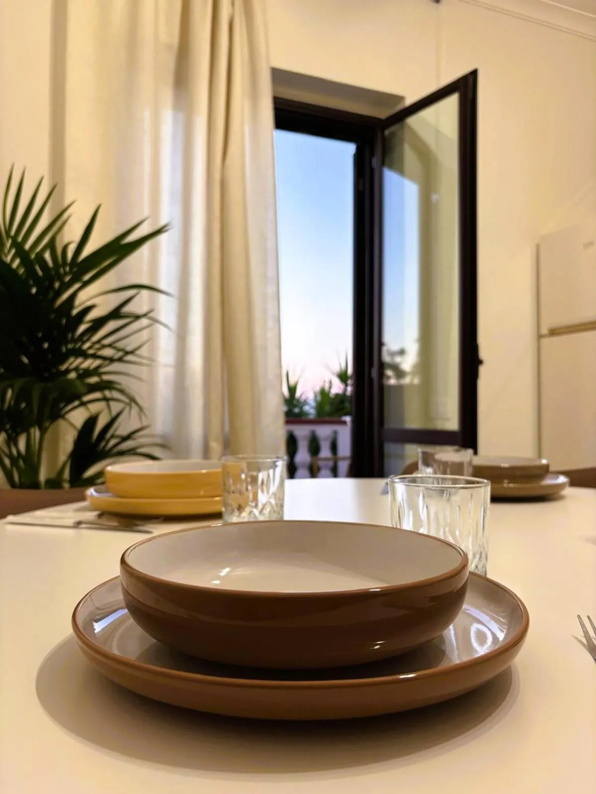 Dining area in Tenuta Tropeano