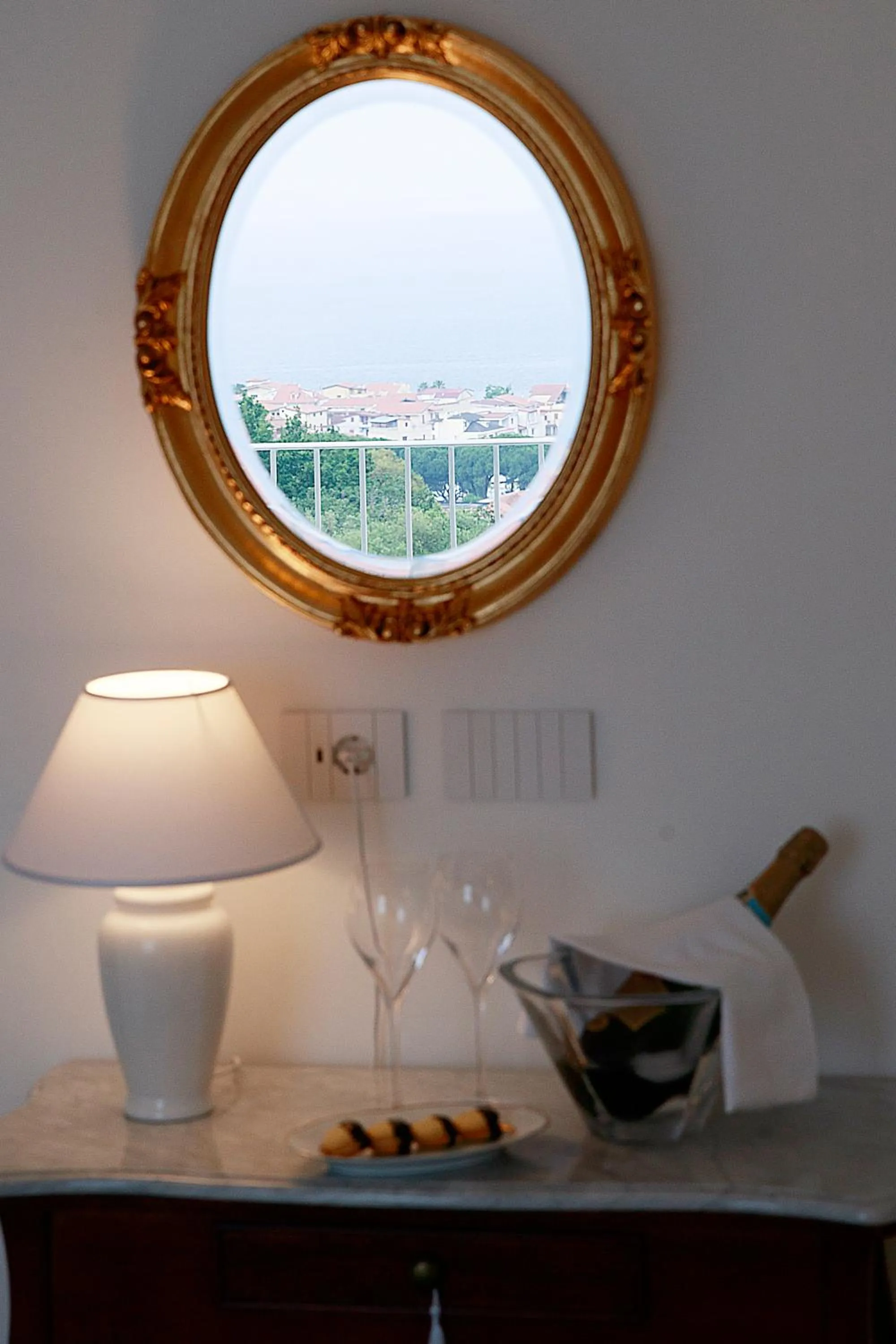 Decorative detail in Tenuta Tropeano