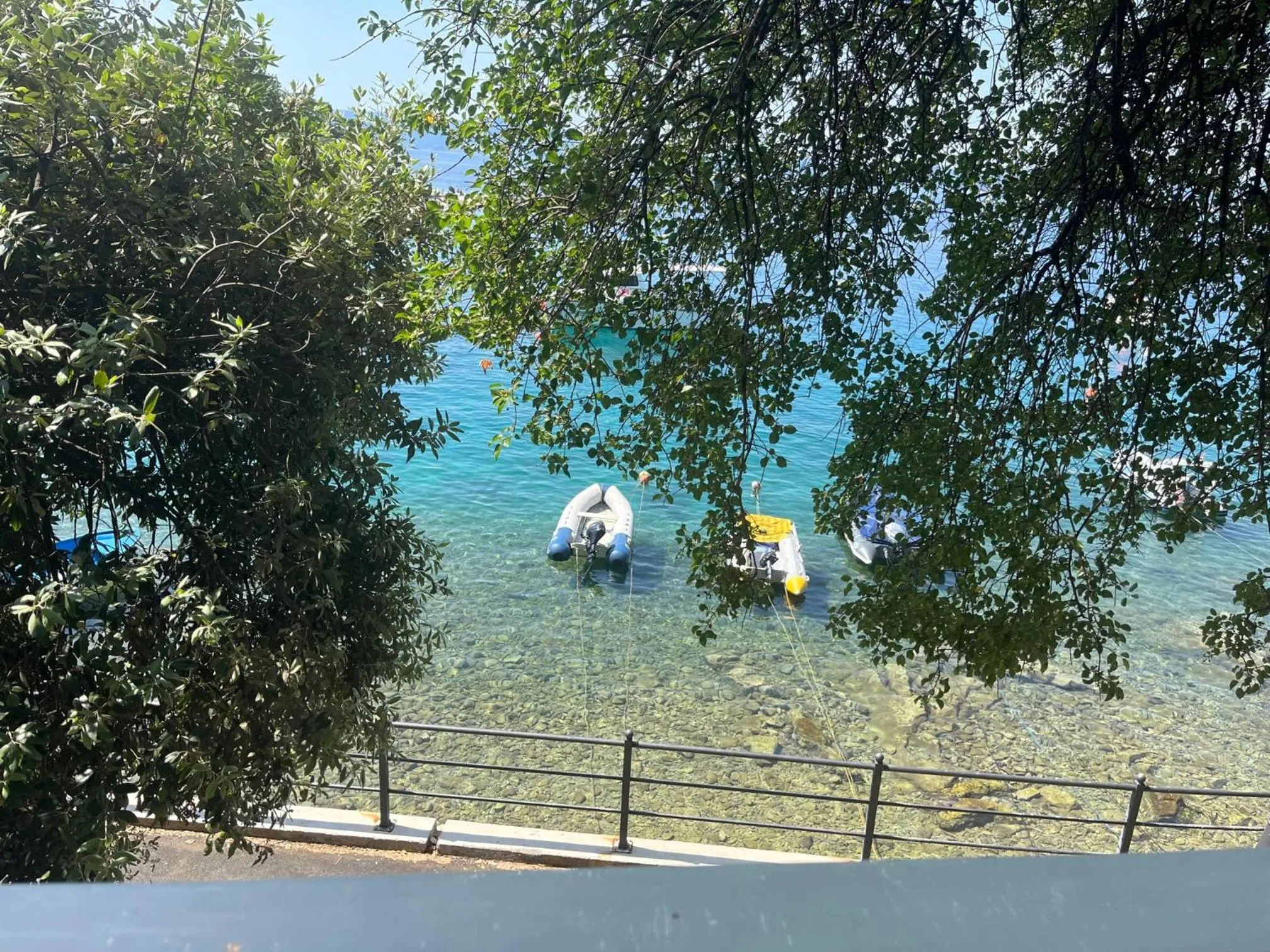 Sea view in Adrialux Camping Mobile Homes