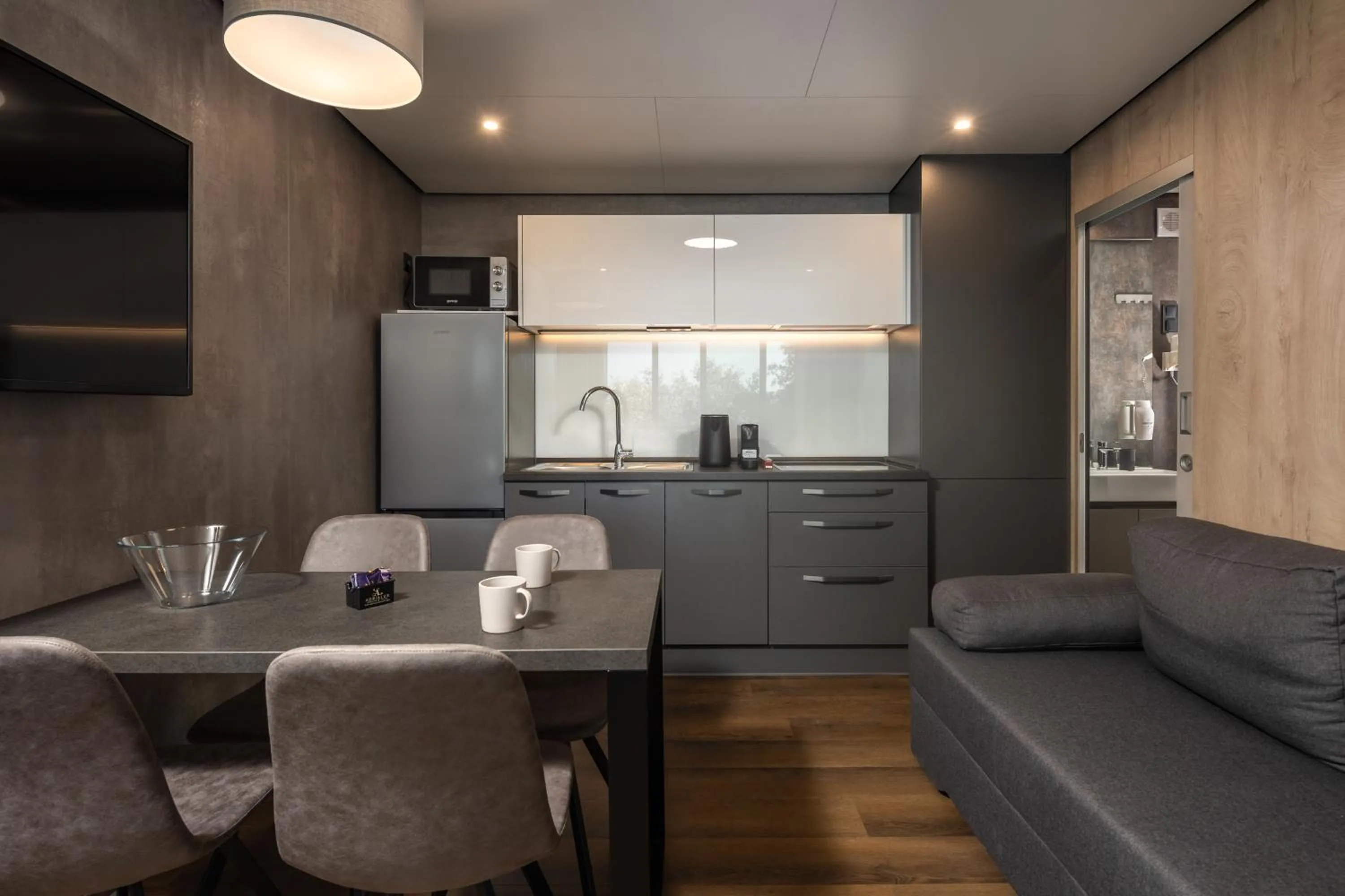 TV and multimedia in Adrialux Camping Mobile Homes