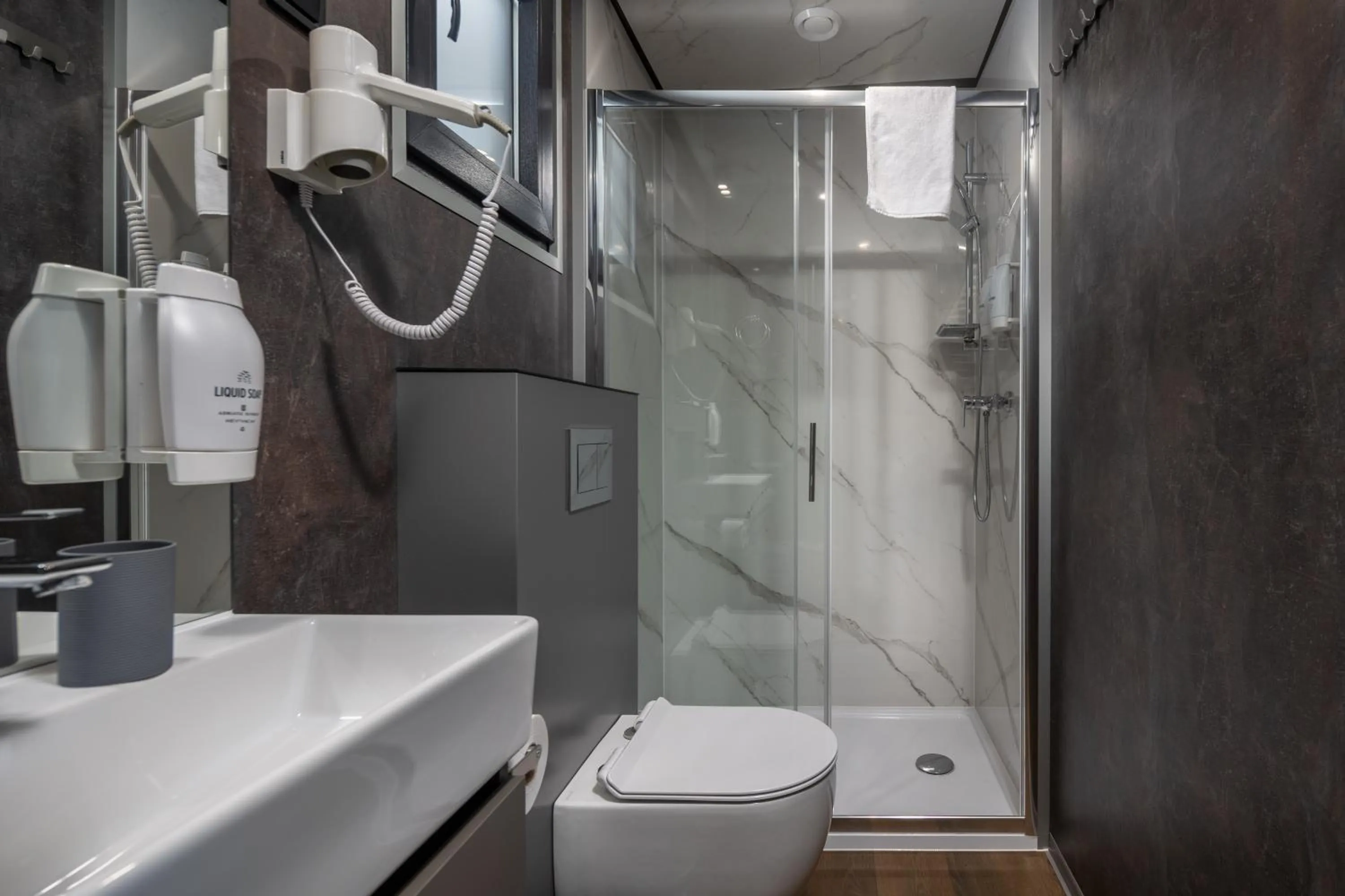 Shower in Adrialux Camping Mobile Homes