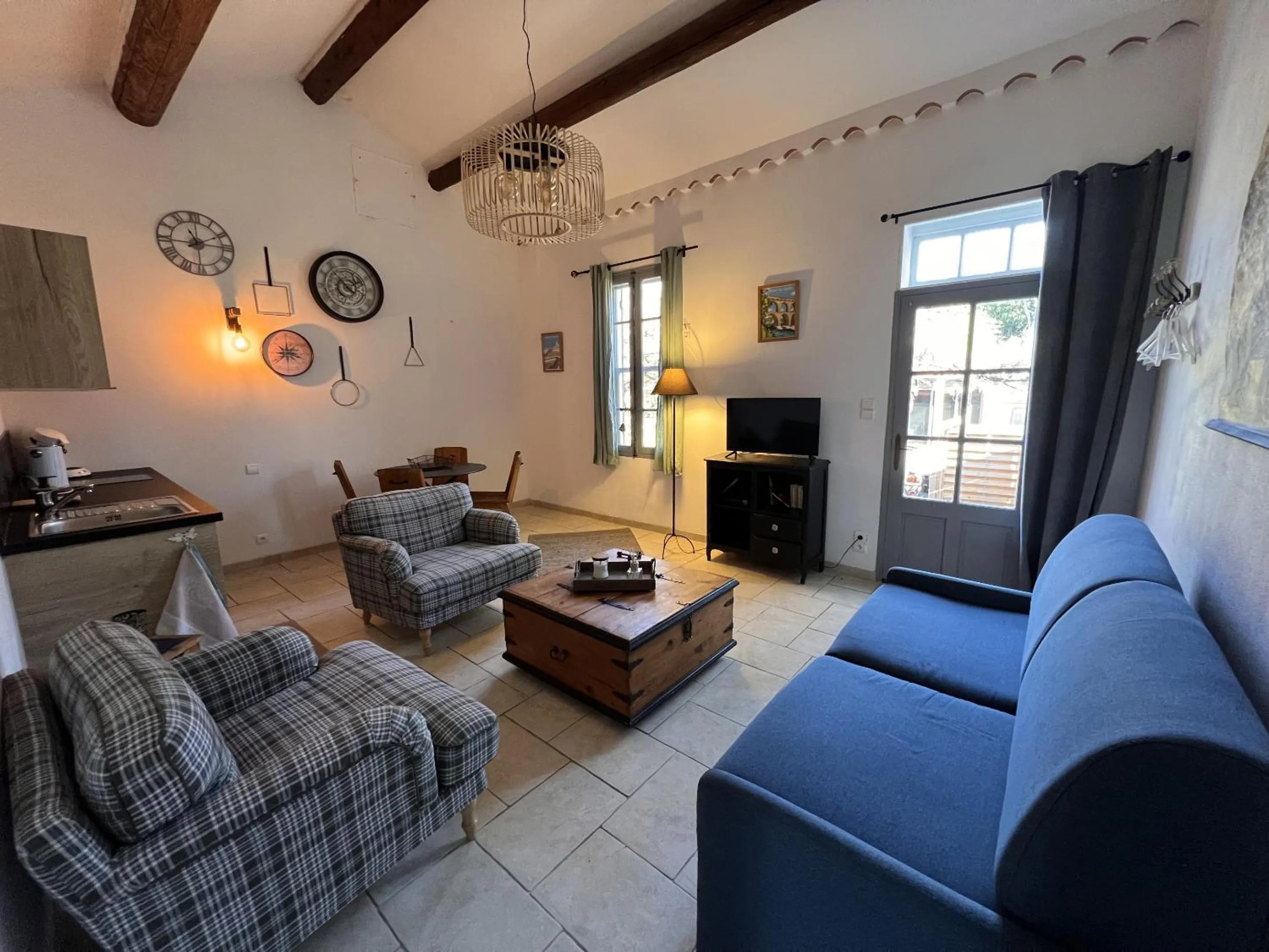 Living room in Mas d'Auseu