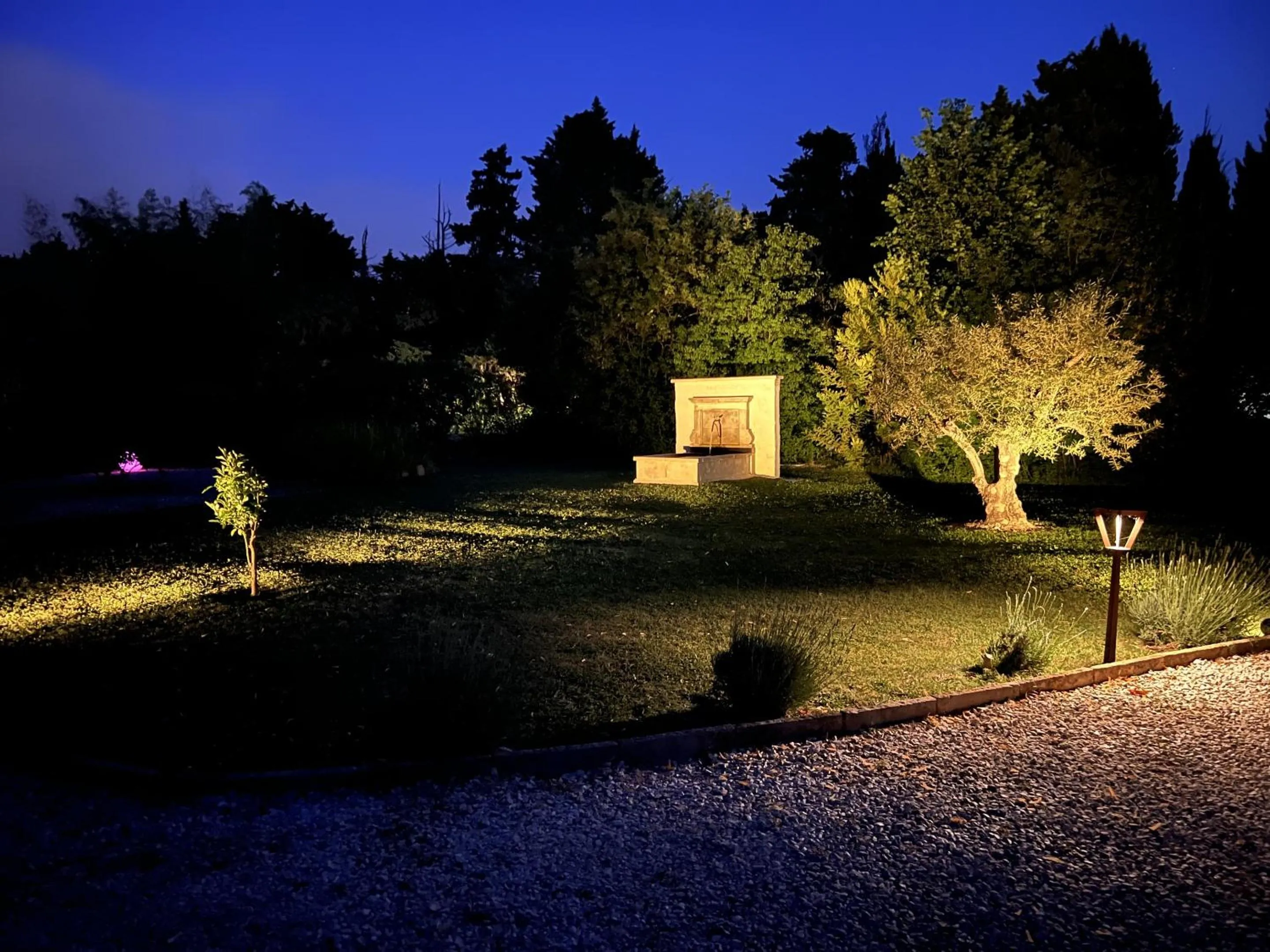 Garden in Mas d'Auseu