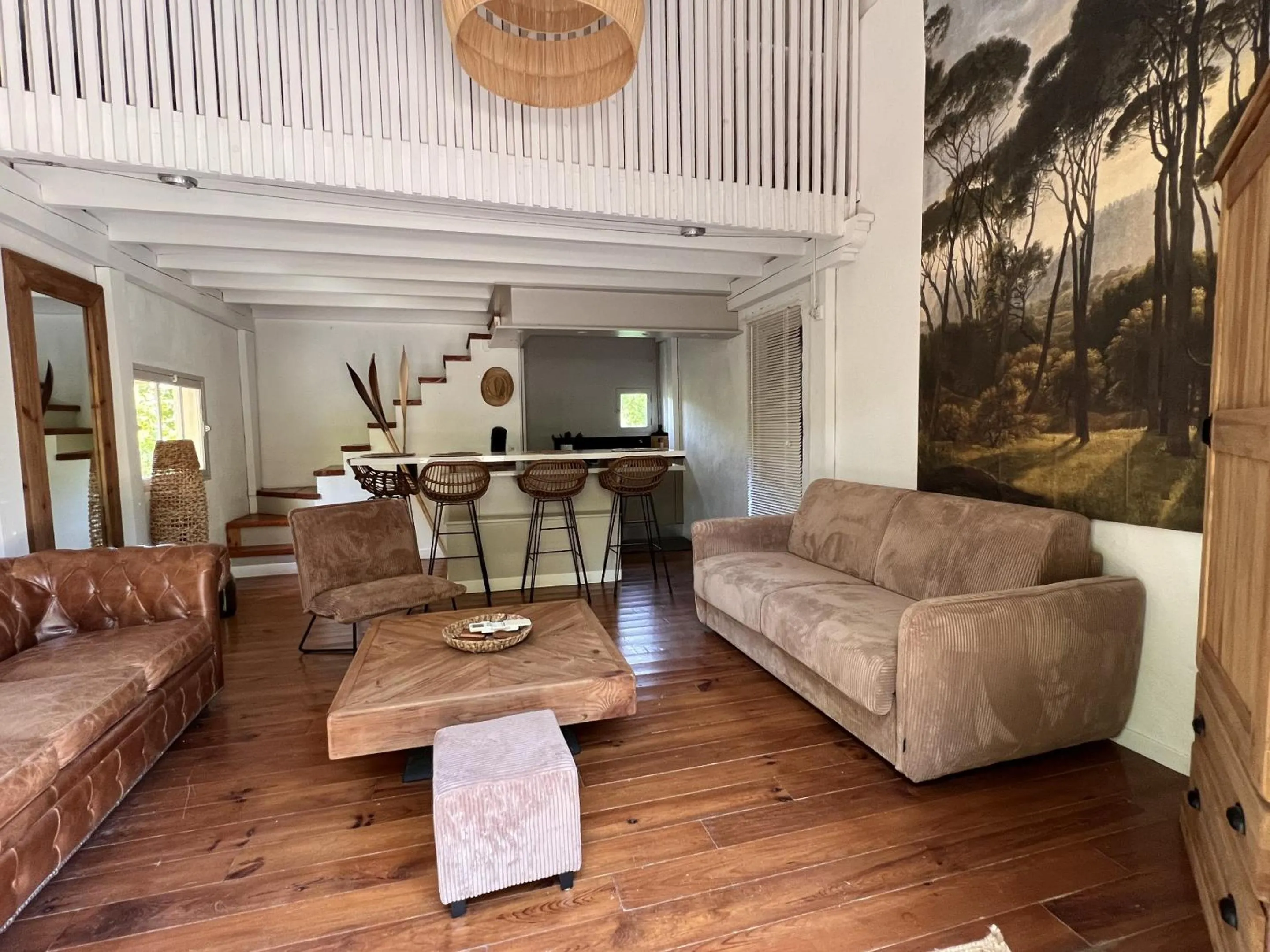 Living room in Mas d'Auseu