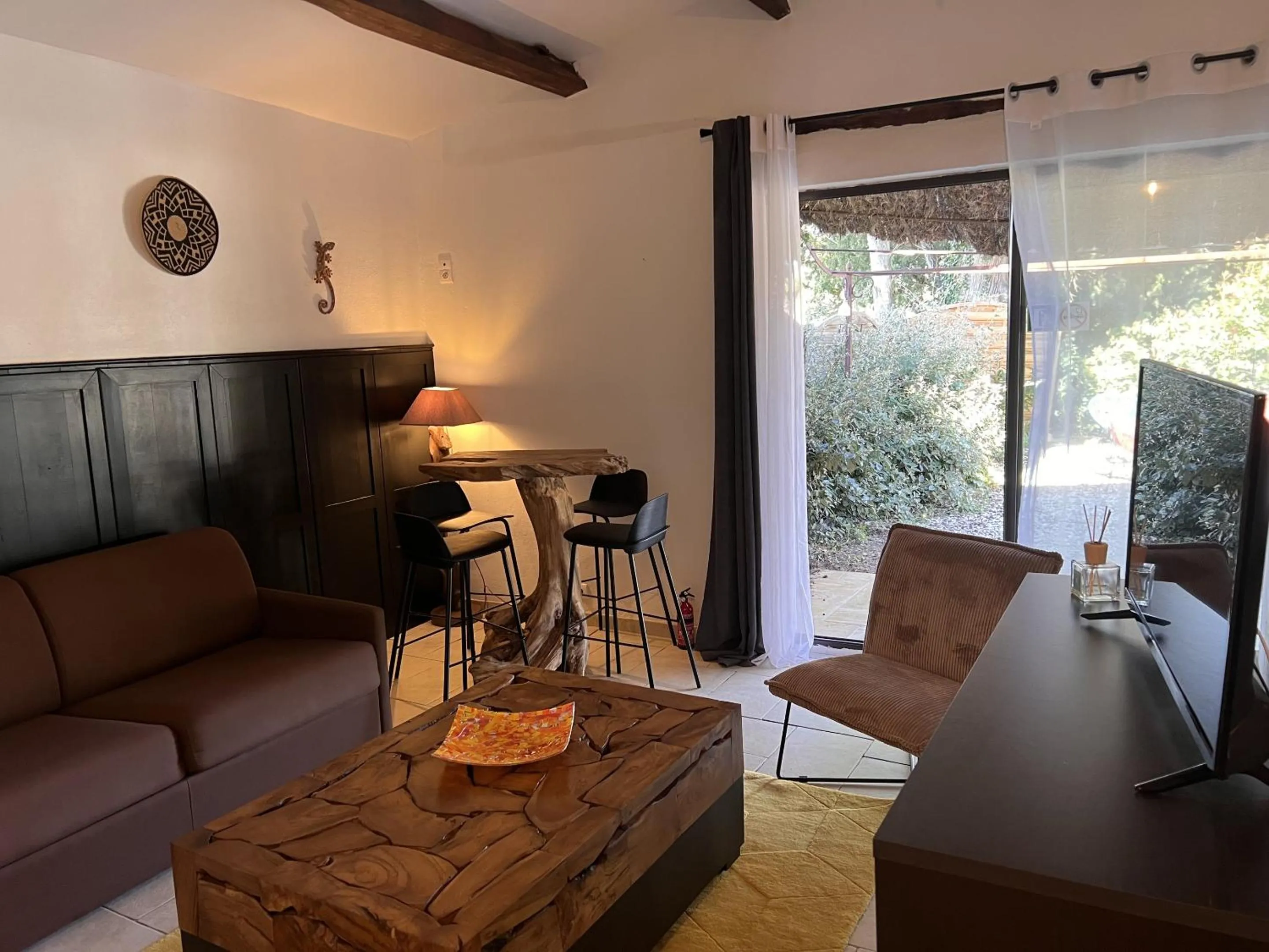 Living room in Mas d'Auseu