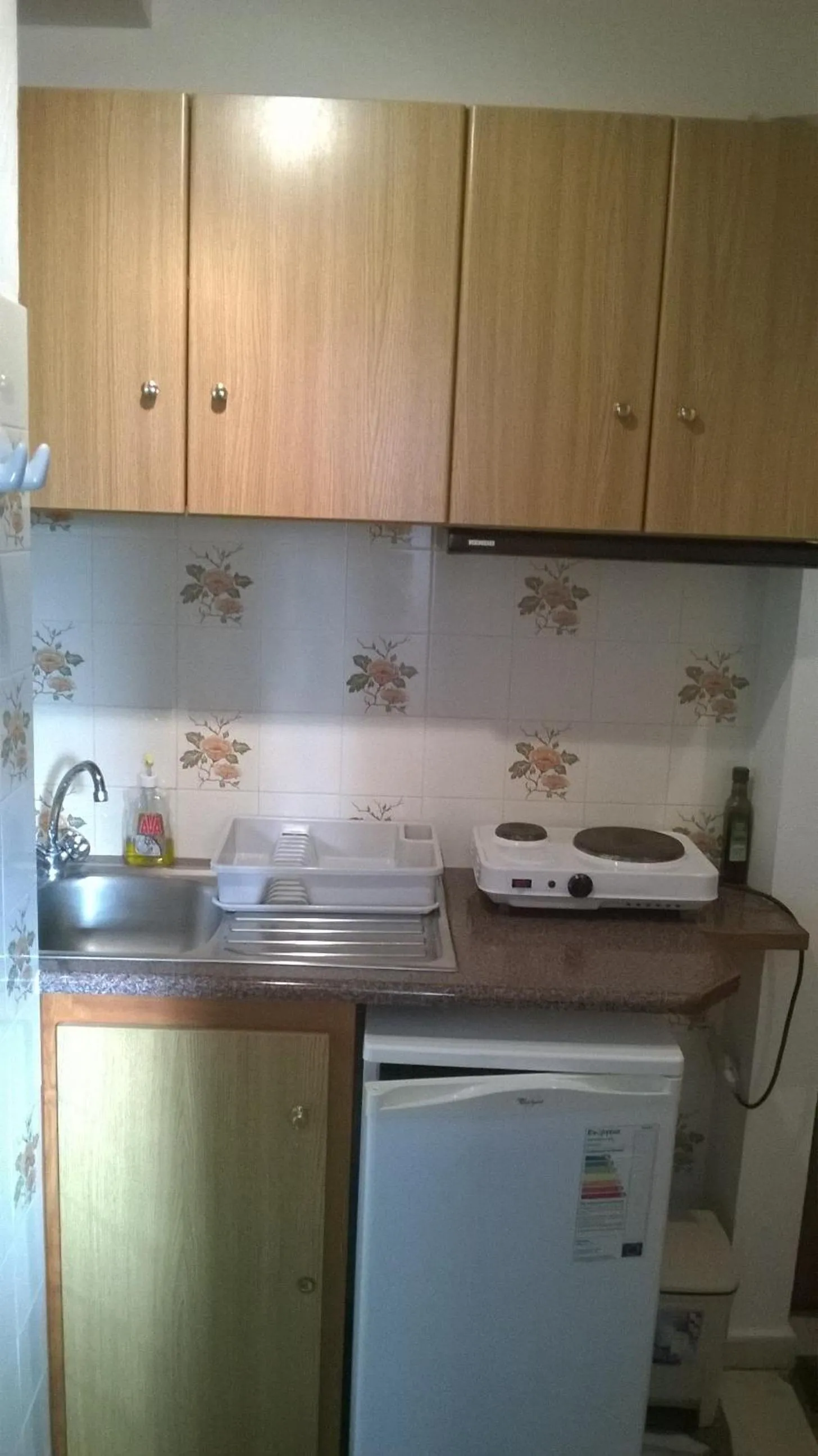 Kitchen or kitchenette in Lefteris Rooms