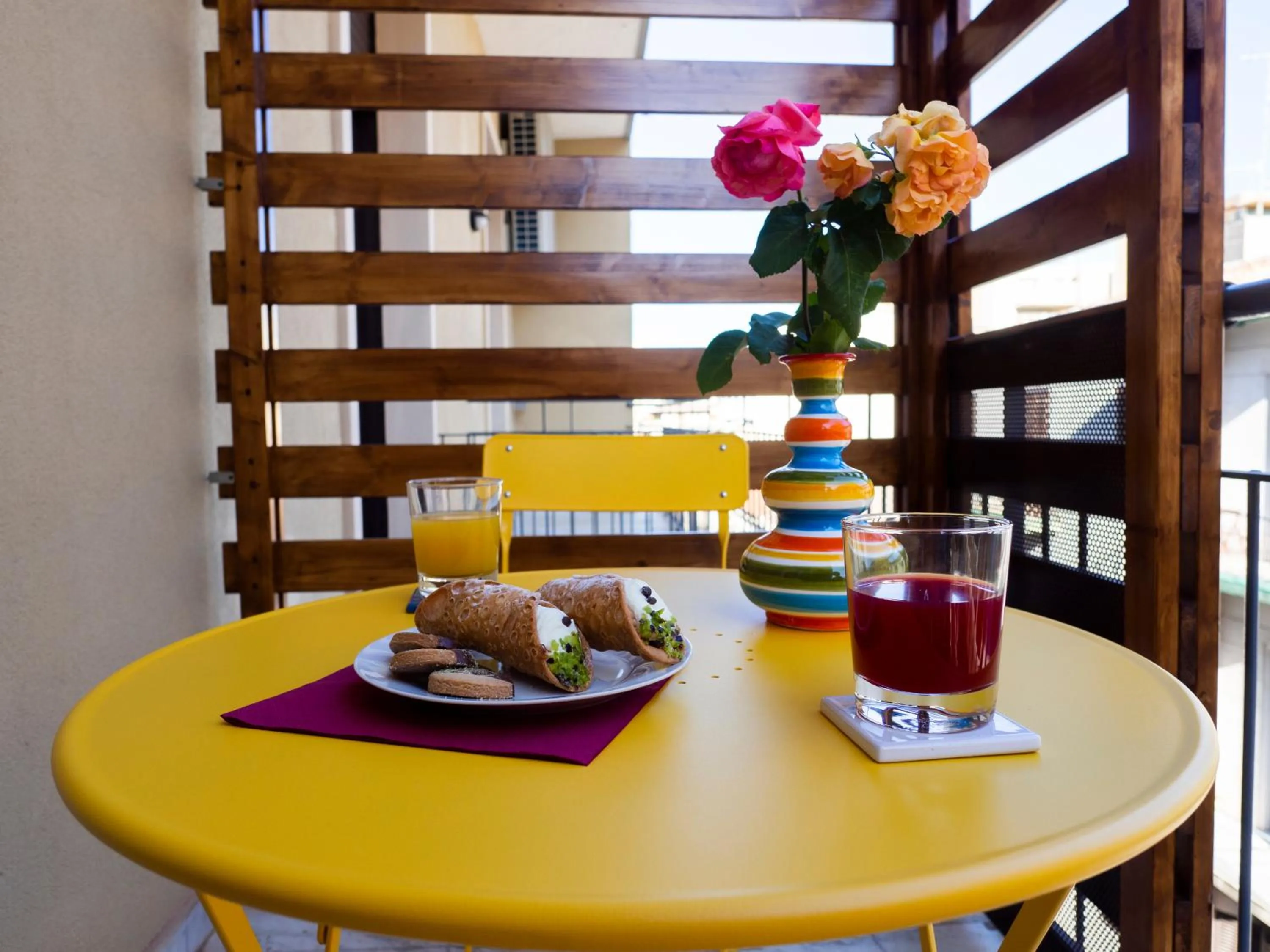 Balcony/Terrace in B&B Contessa dei venti