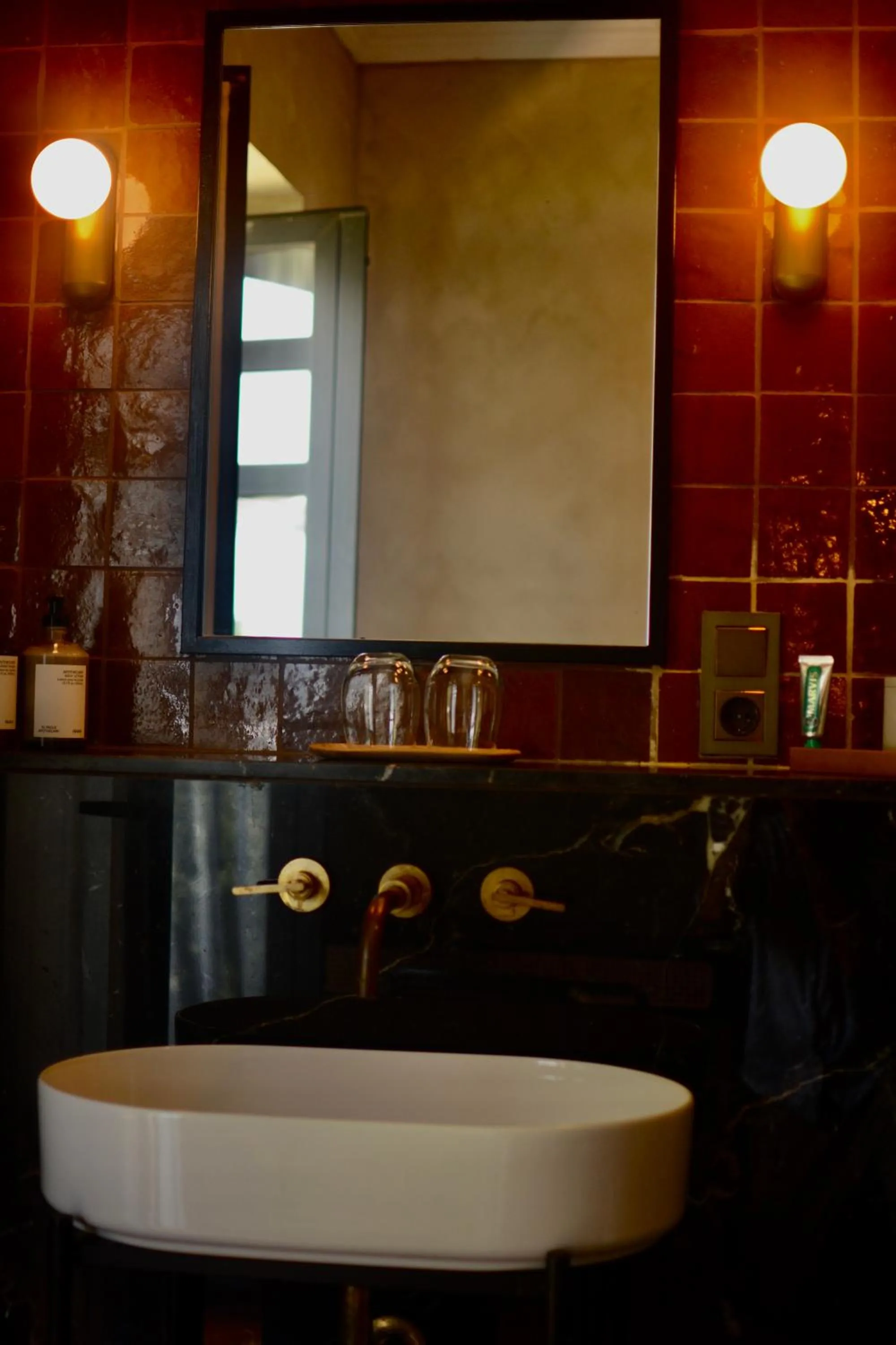 Bathroom in Boutique Hotel Mendi Argia