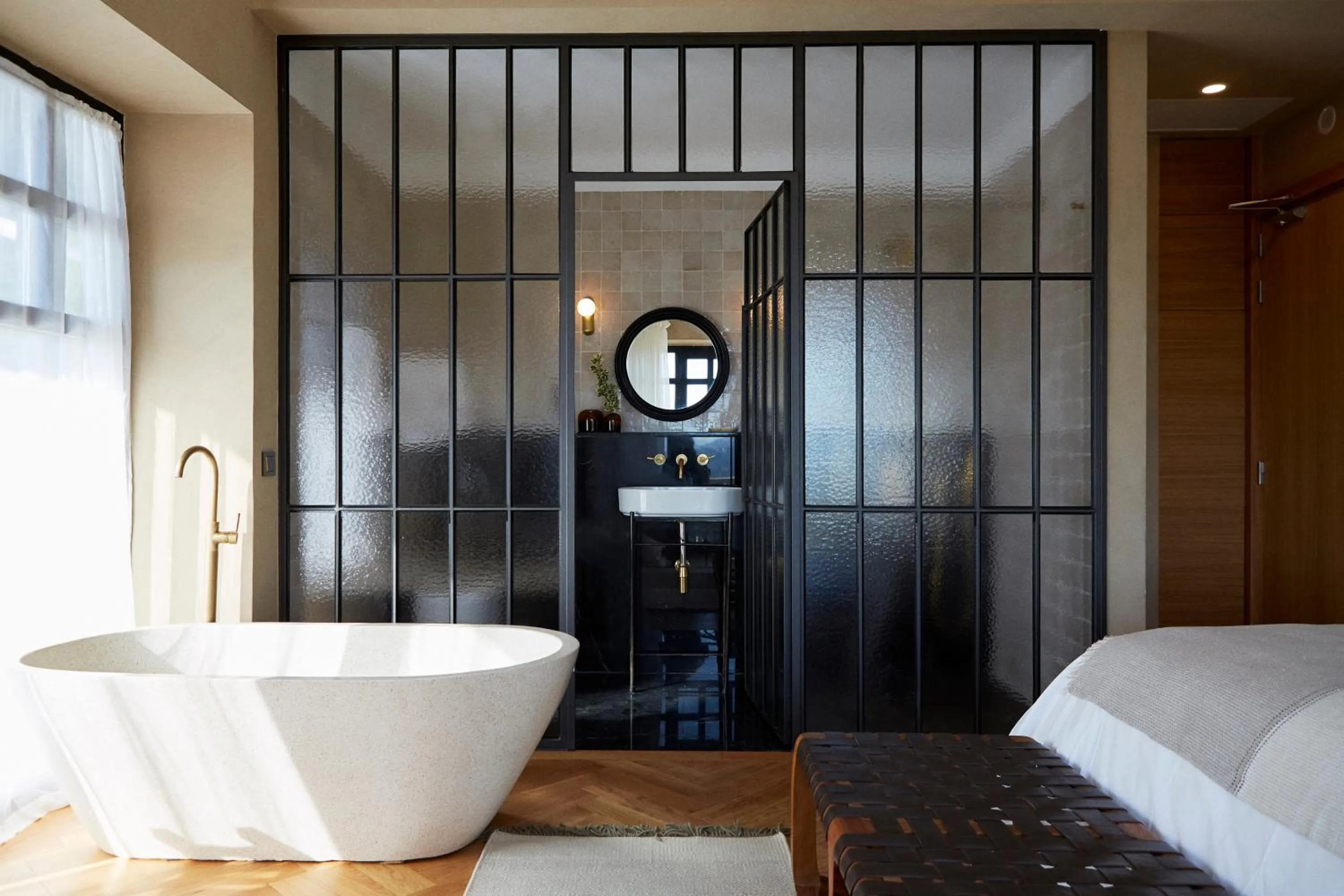 Bathroom in Boutique Hotel Mendi Argia