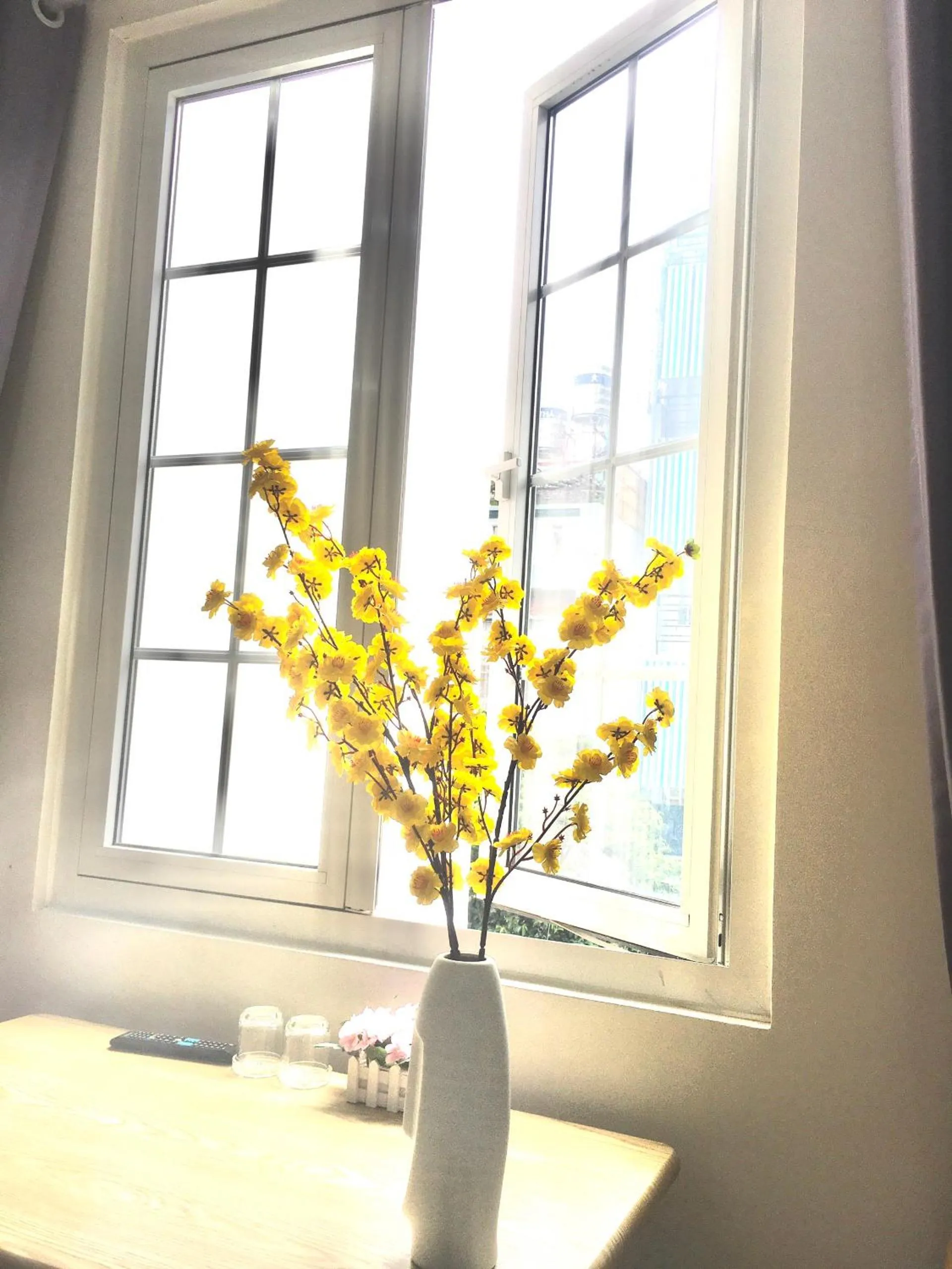 Decorative detail in The Lumiere near Tan Son Nhat Airport