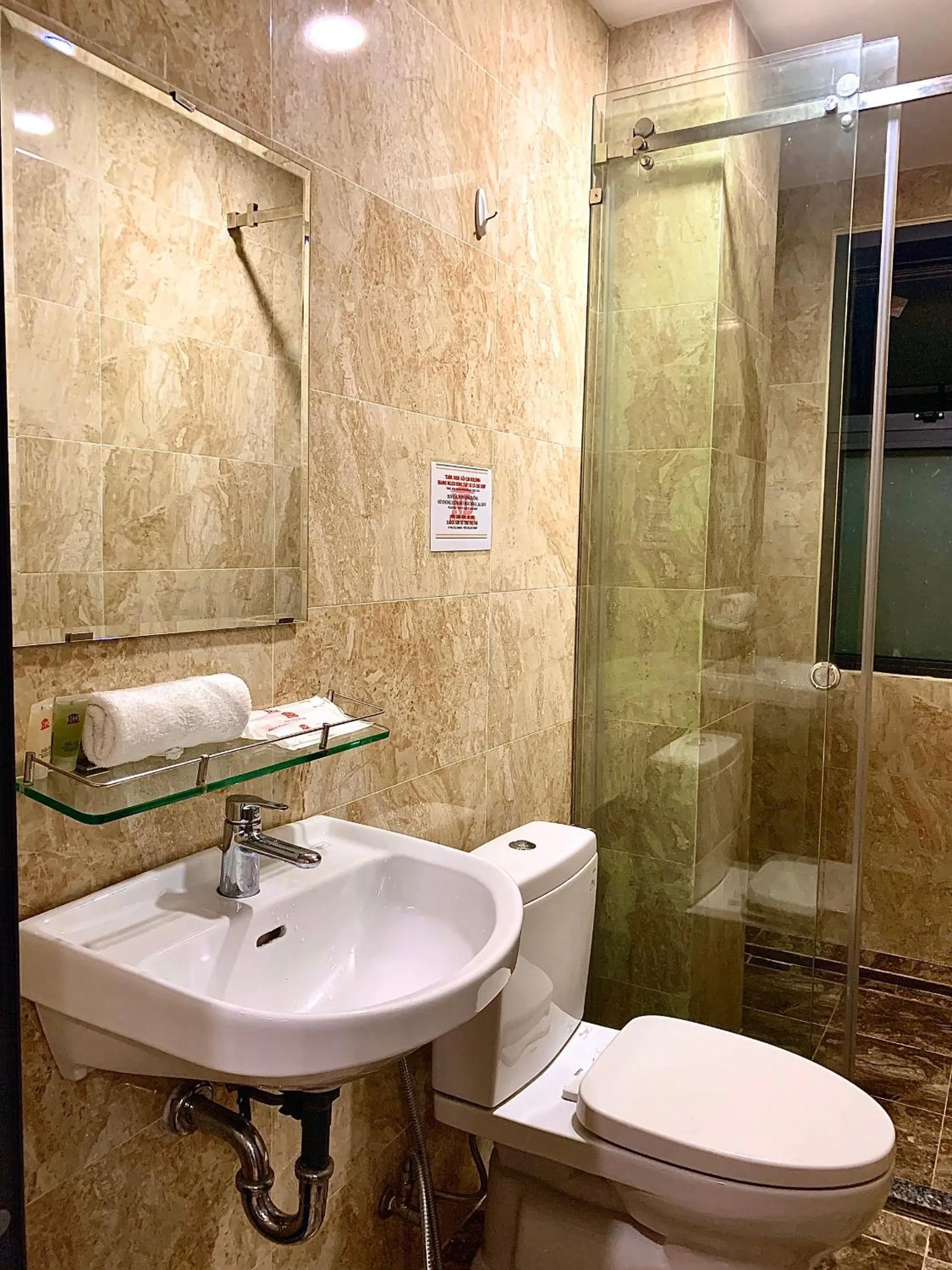 Bathroom in The Lumiere near Tan Son Nhat Airport