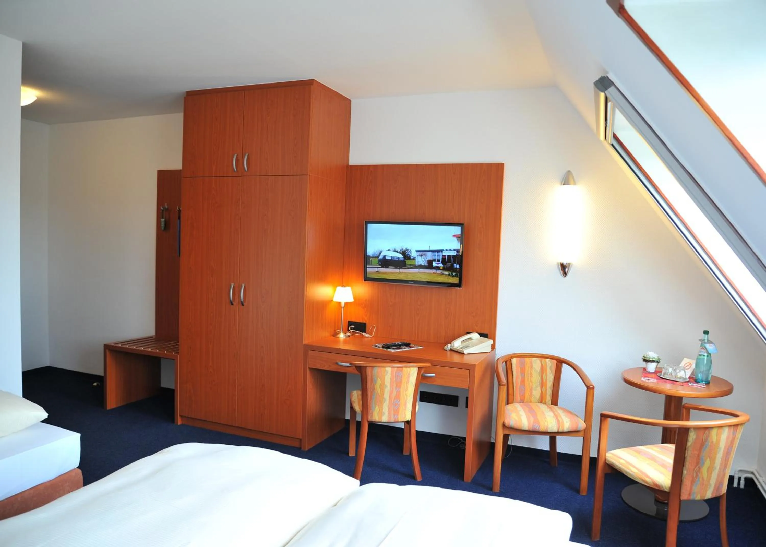 Bedroom, Bed in Hotel Spreewaldeck