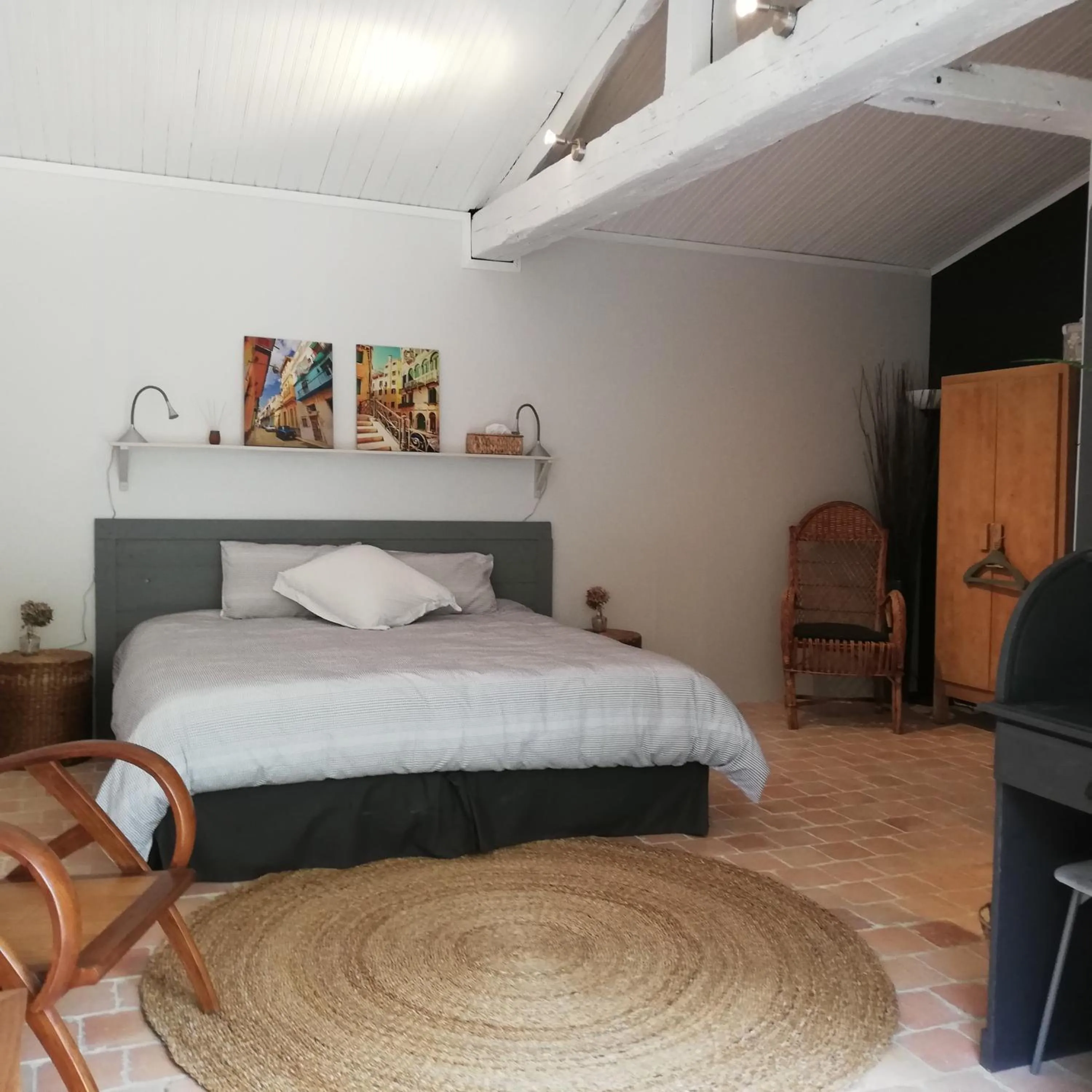 Bed in Au Logis de la Mongie