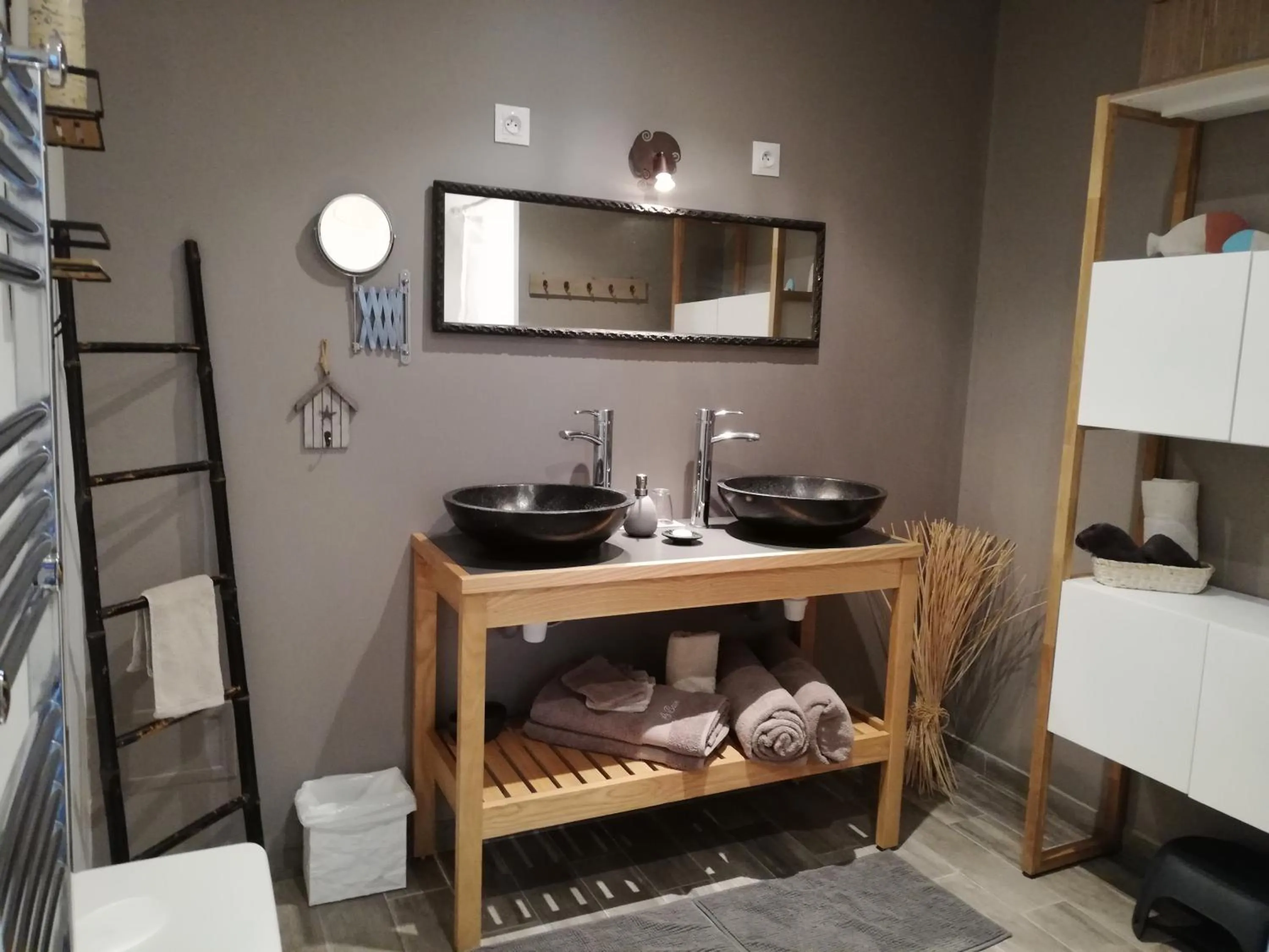 Bathroom in Au Logis de la Mongie