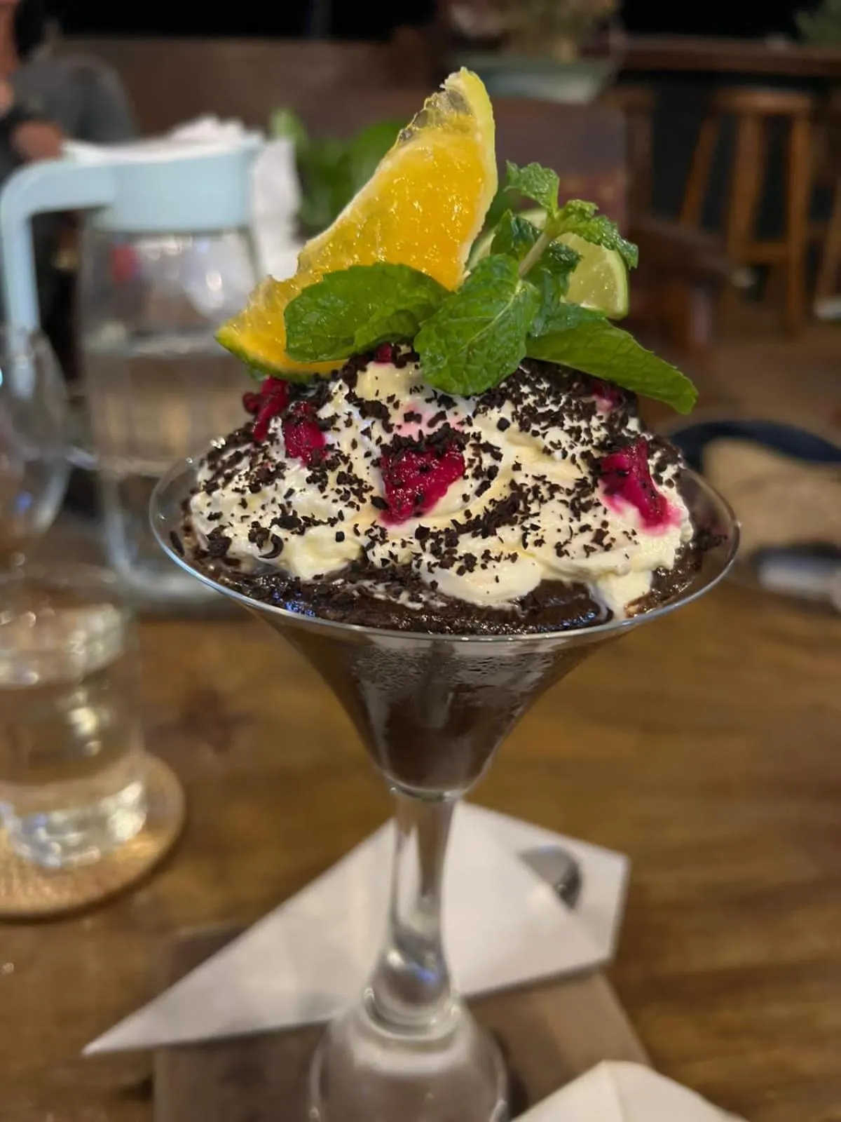 Food and drinks in Ombak Resort at Ekas , a luxury surf and kite destination, Close to Inside Ekas beach