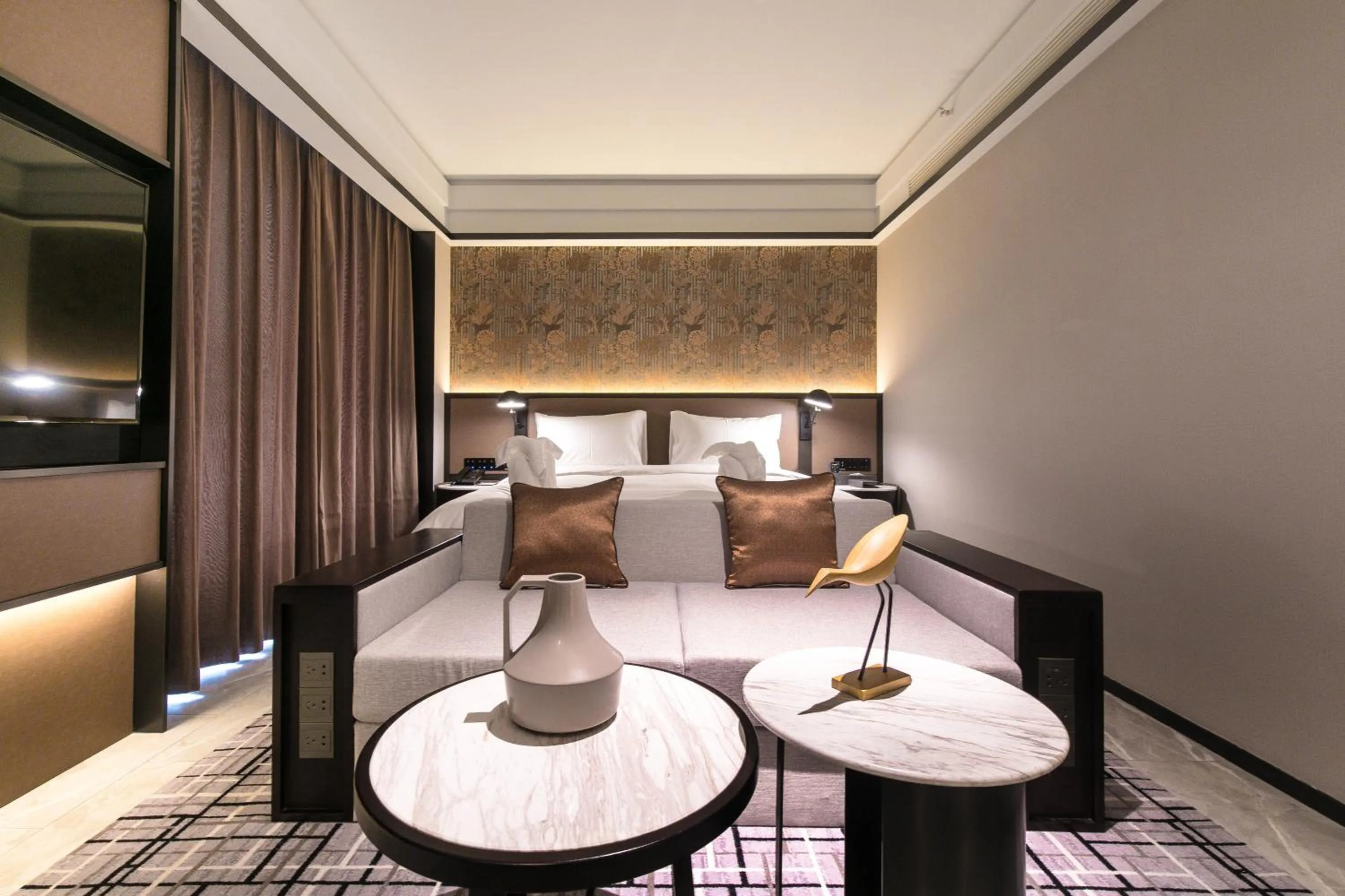 Living room in Qingdao Treasure Hotel