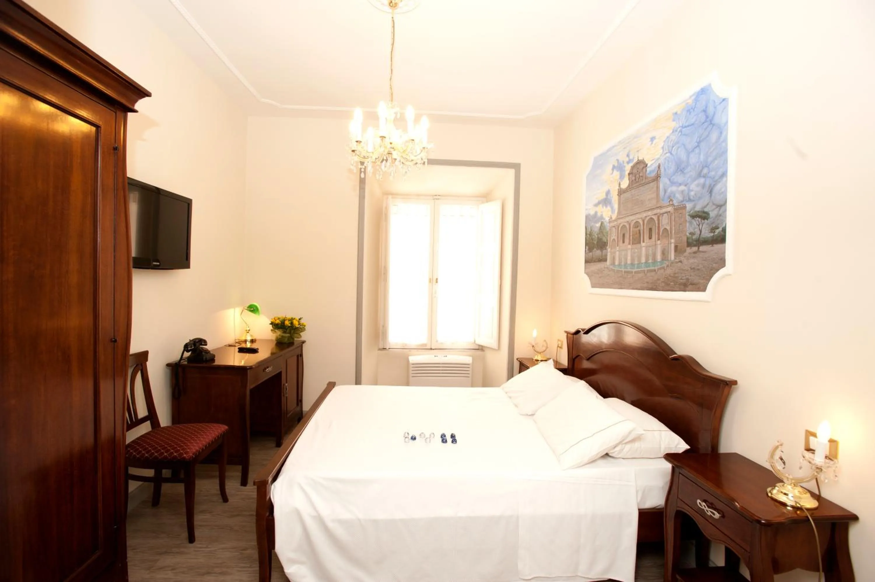 Bedroom, Bed in Sleep In Rome Ludovisi