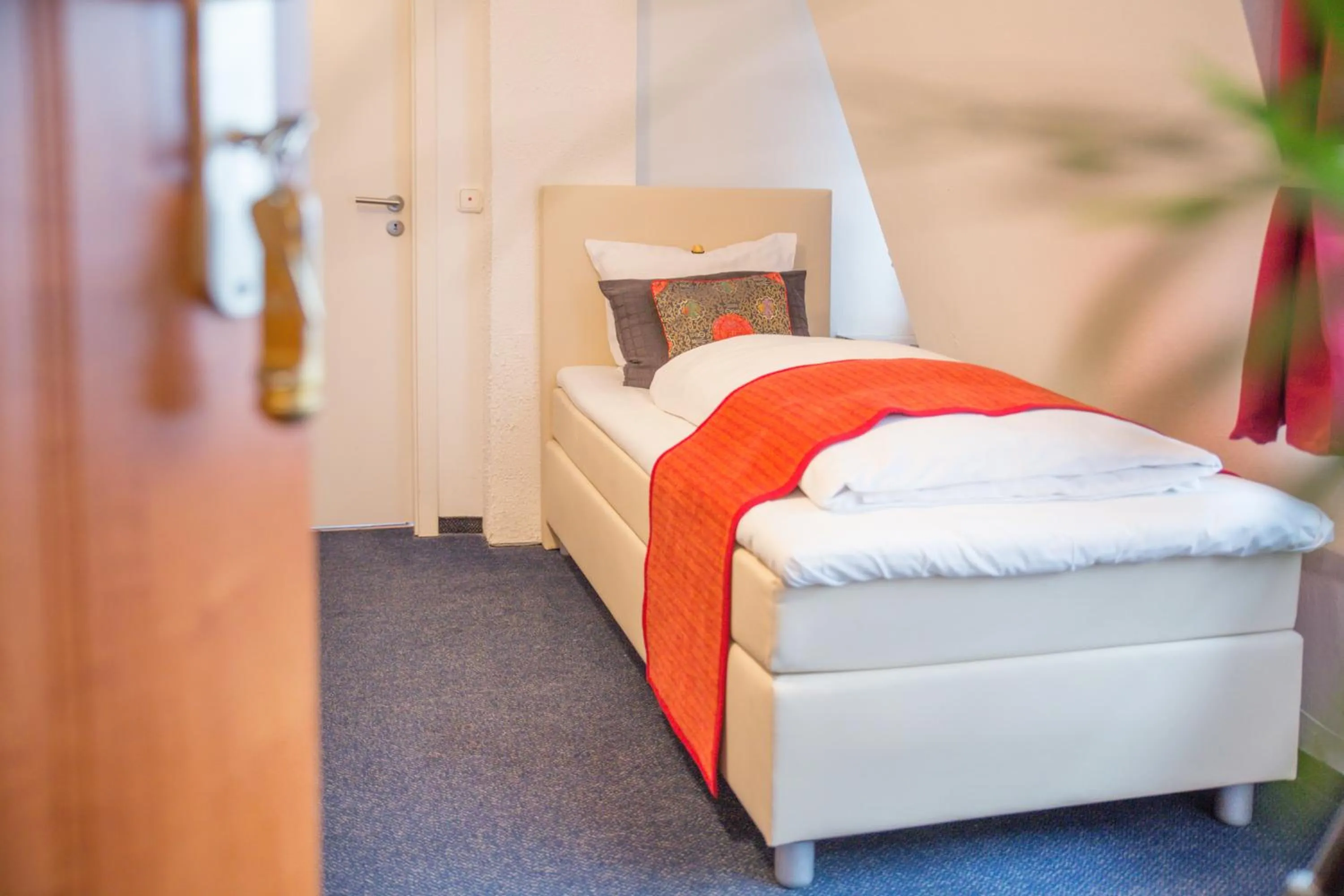 Bed in Hotel Nordig free parking