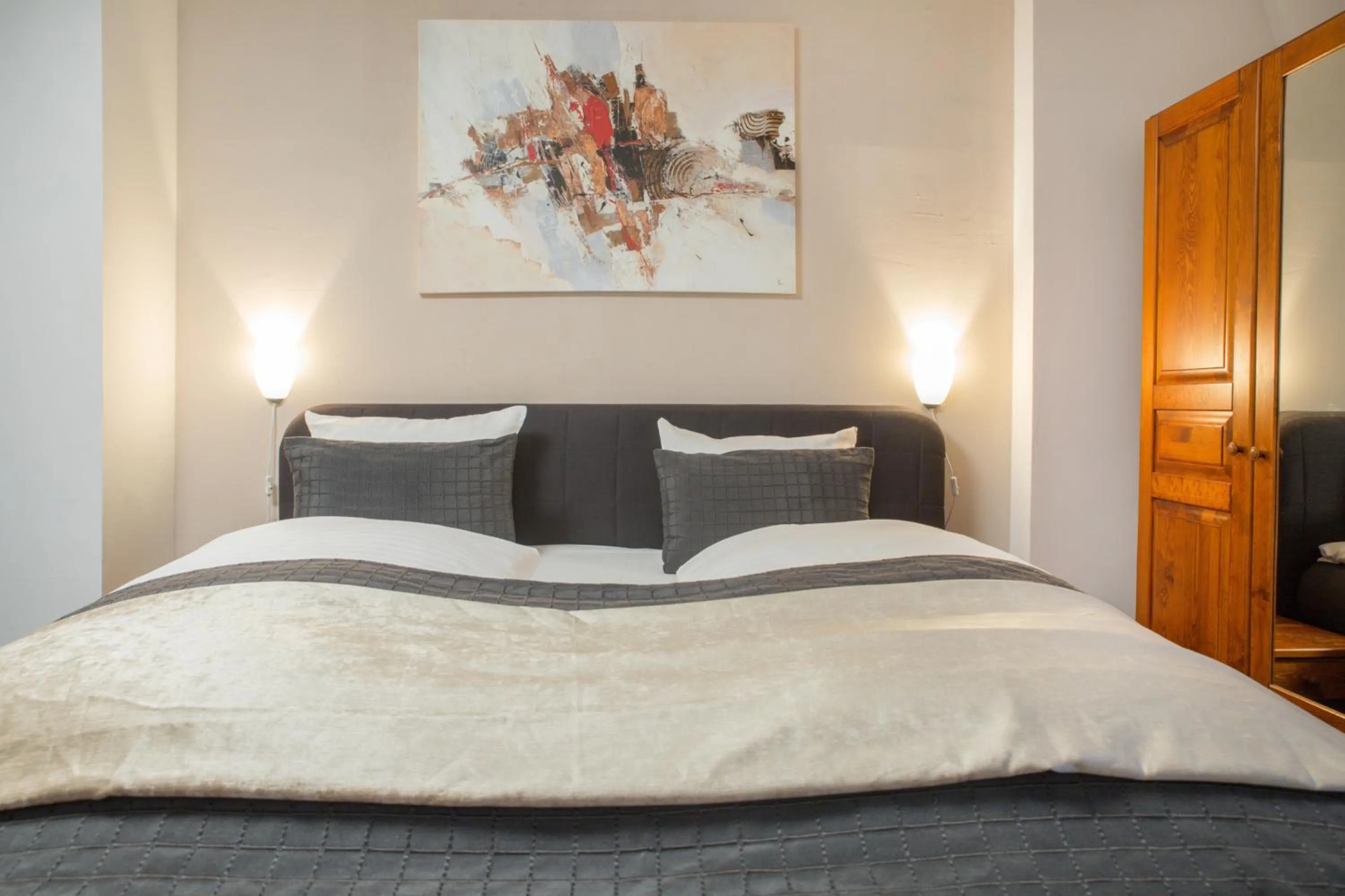 Bed in Hotel Nordig free parking