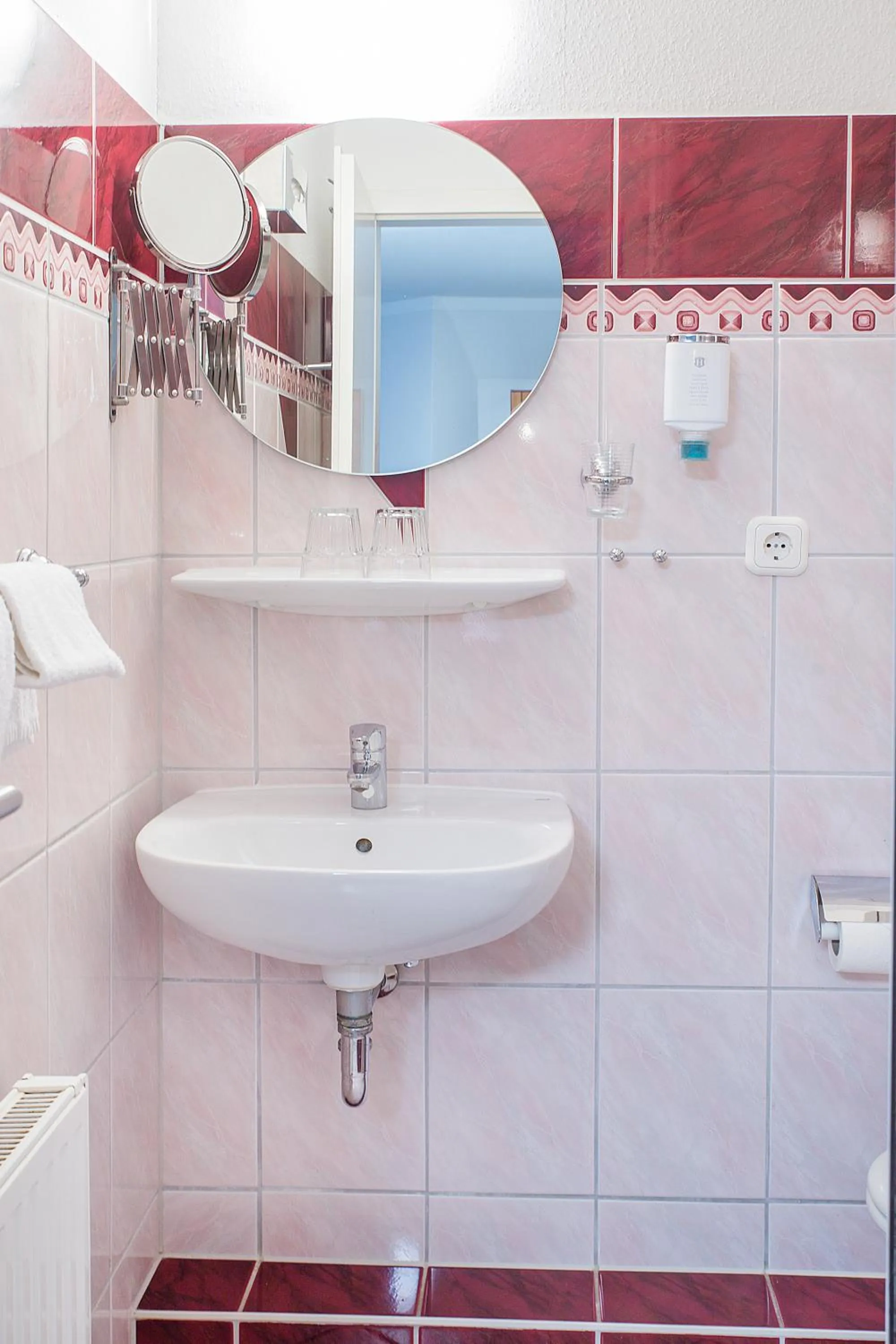 Bathroom in Hotel Nordig free parking